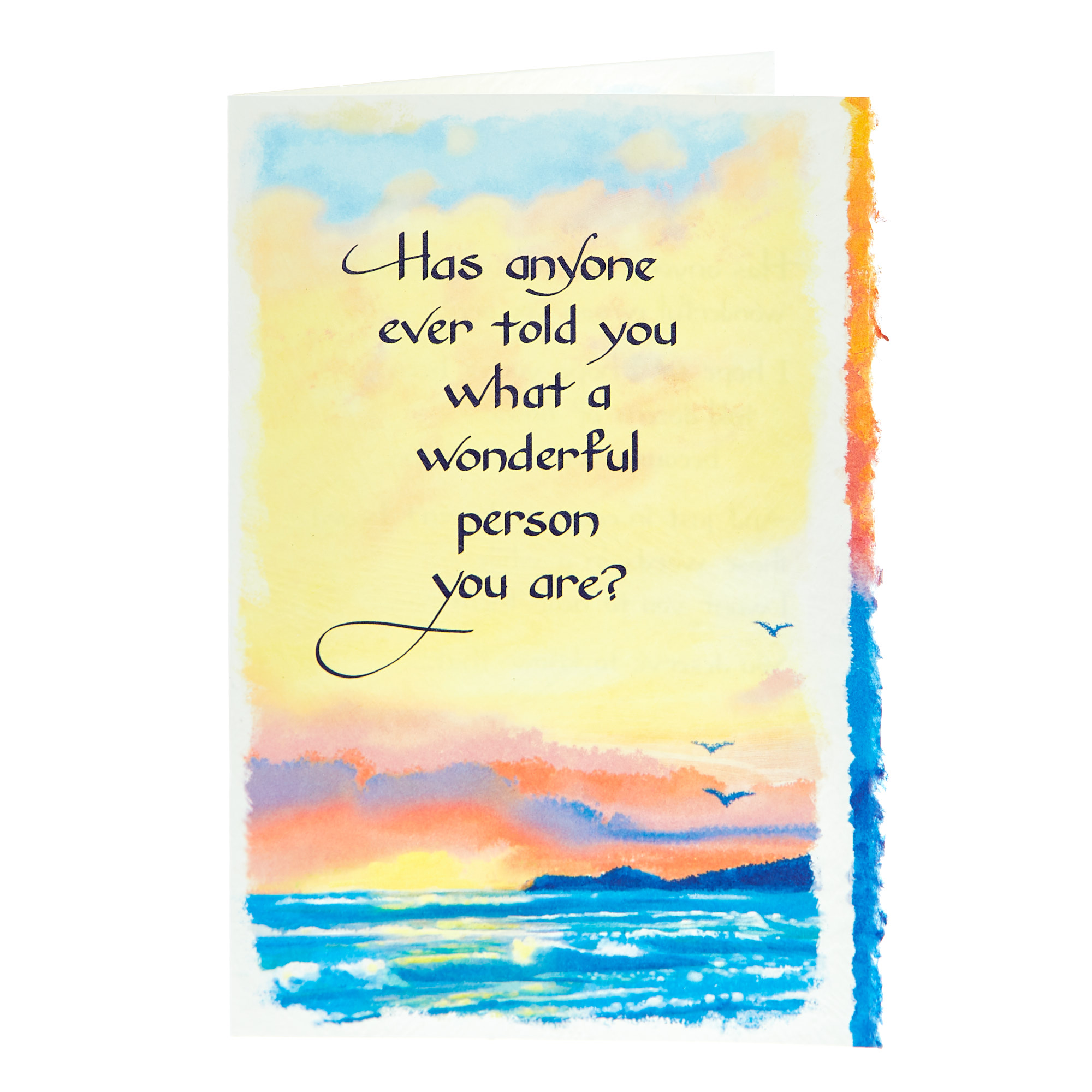 Blue Mountain Arts Card - What A Wonderful Person You Are