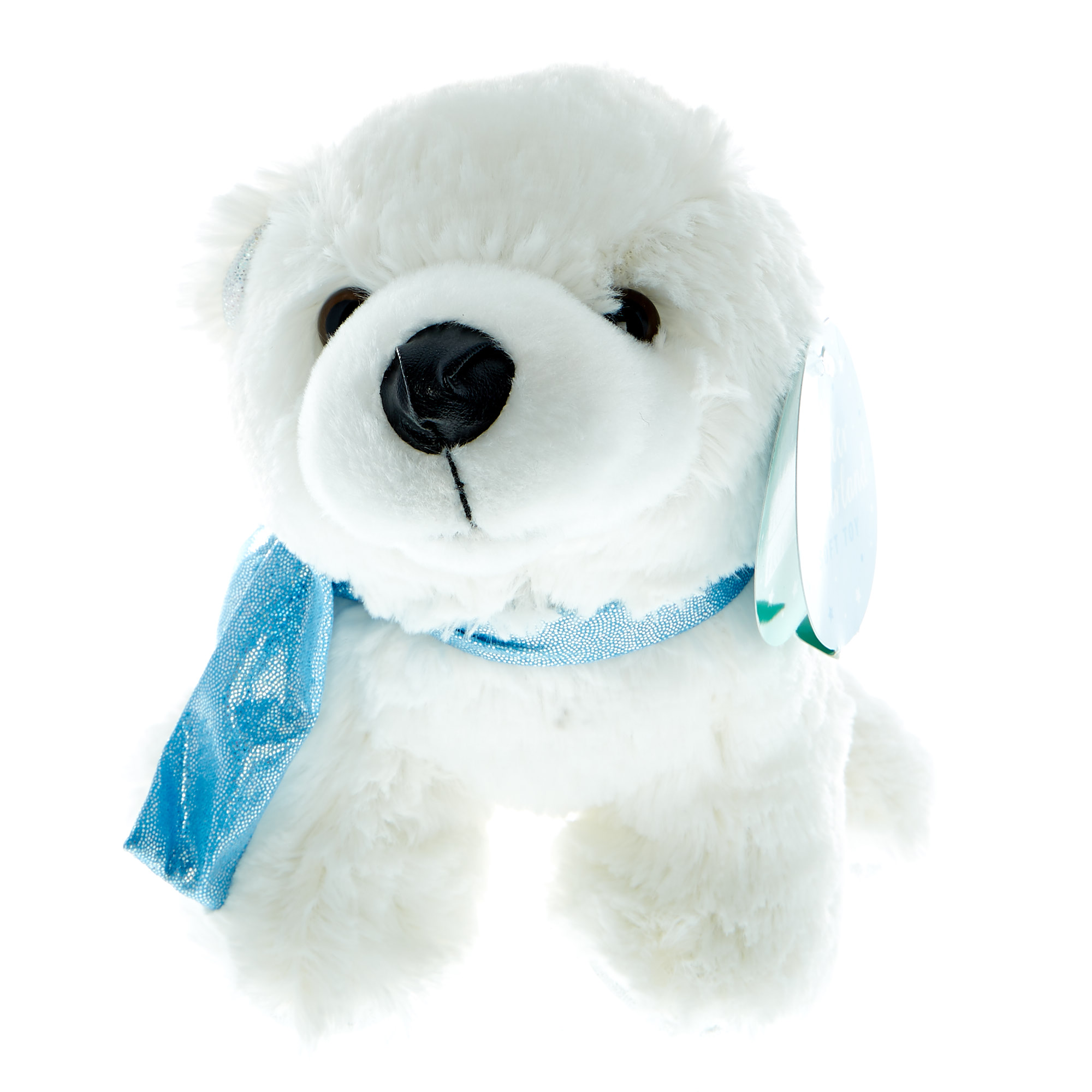 Arctic Polar Bear Christmas Soft Toy 