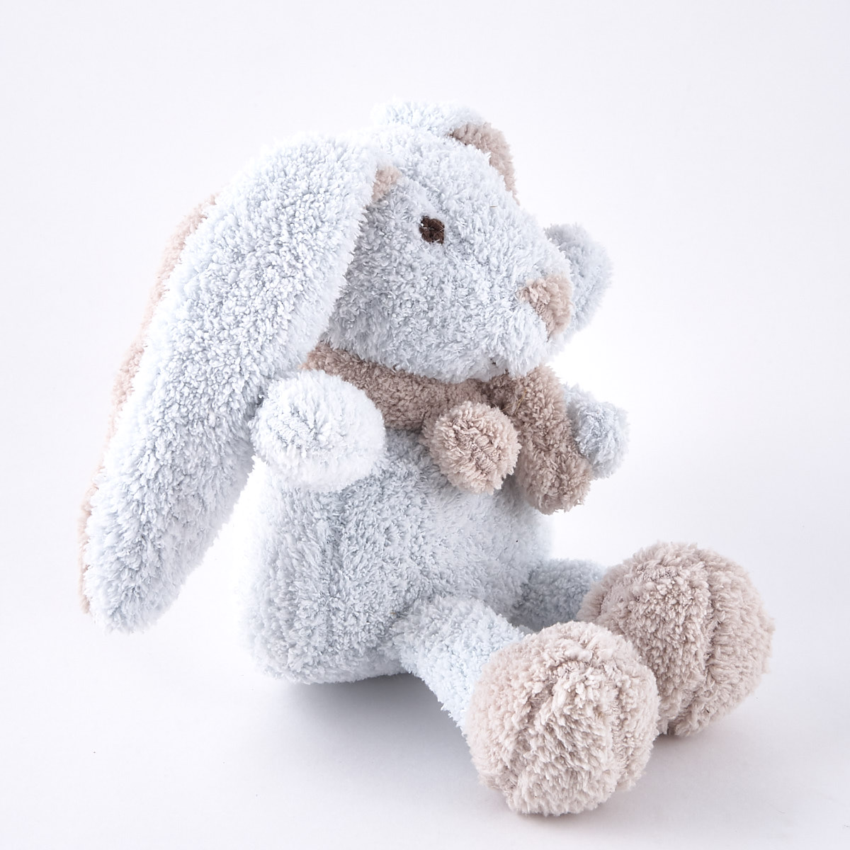 Tiny Treasures - Blue Rabbit Towel Plushie