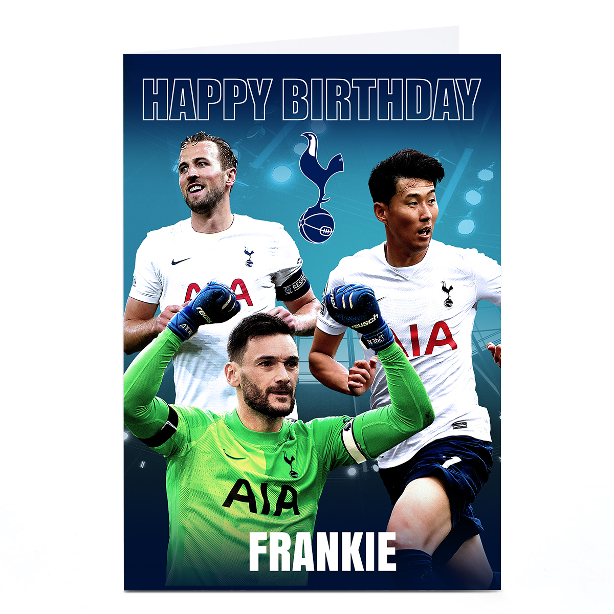 Personalised Tottenham Hotspur Birthday Card - Top Players