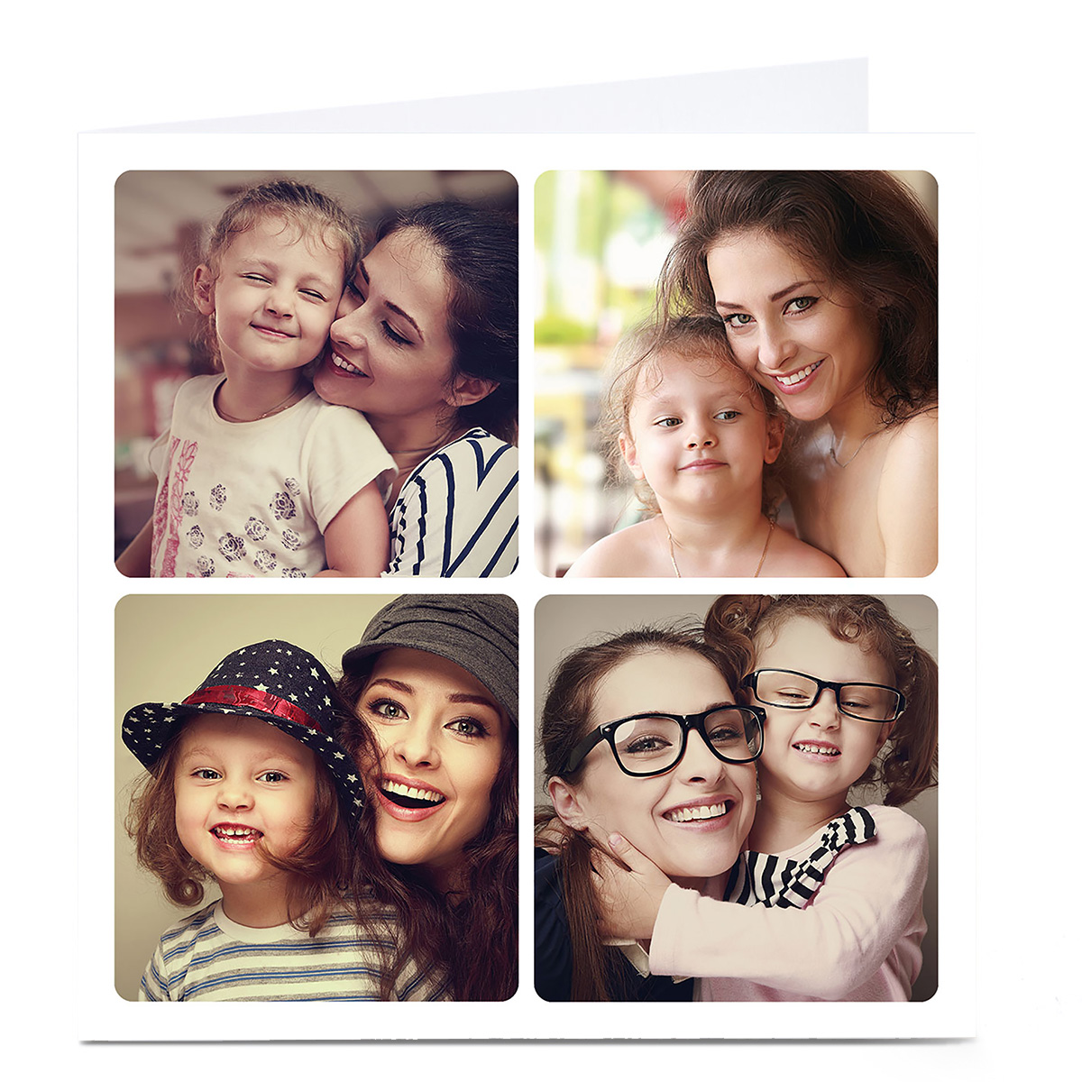 Photo Card - 4 Square Photos