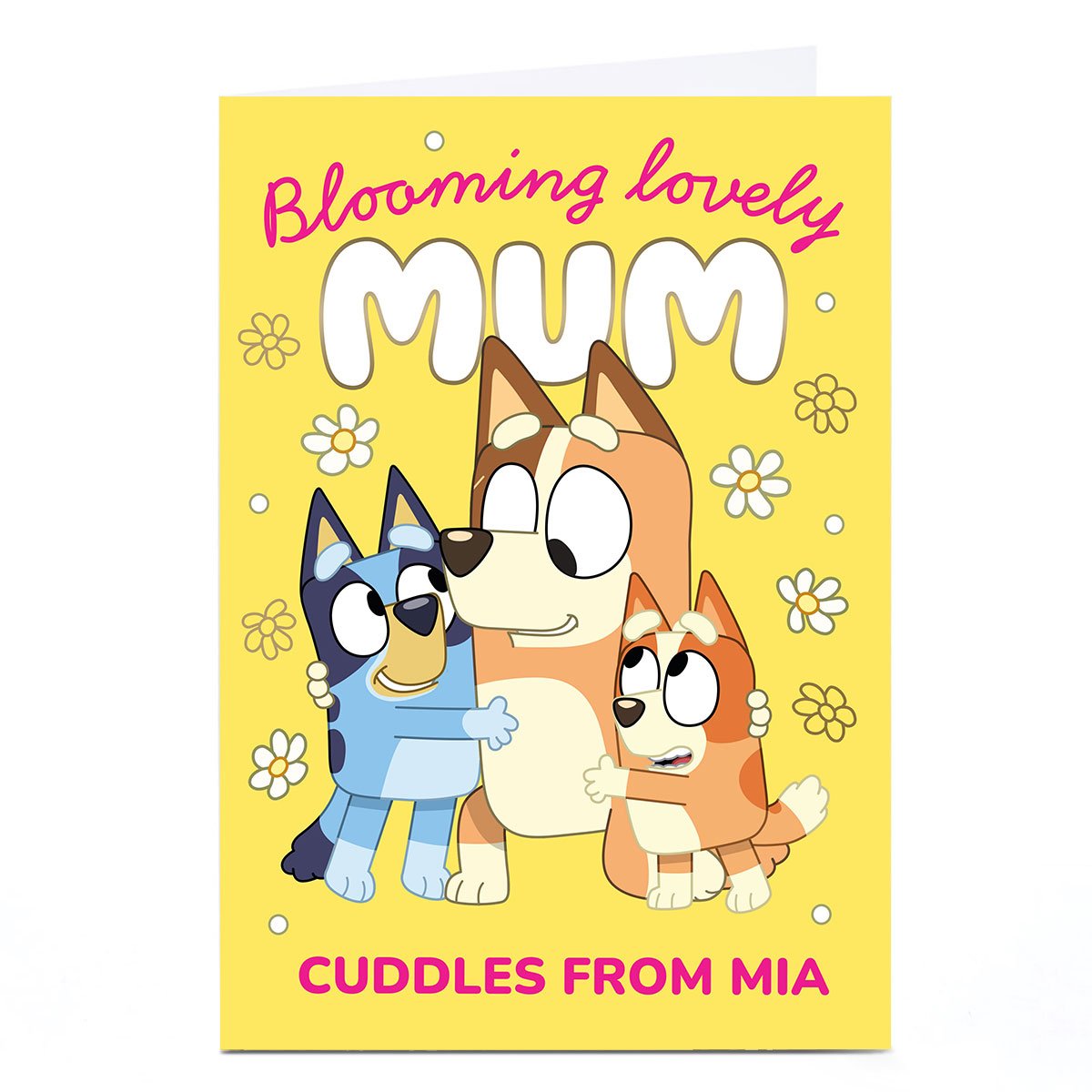 Personalised Mother's Day Card - Blooming Lovely Mum