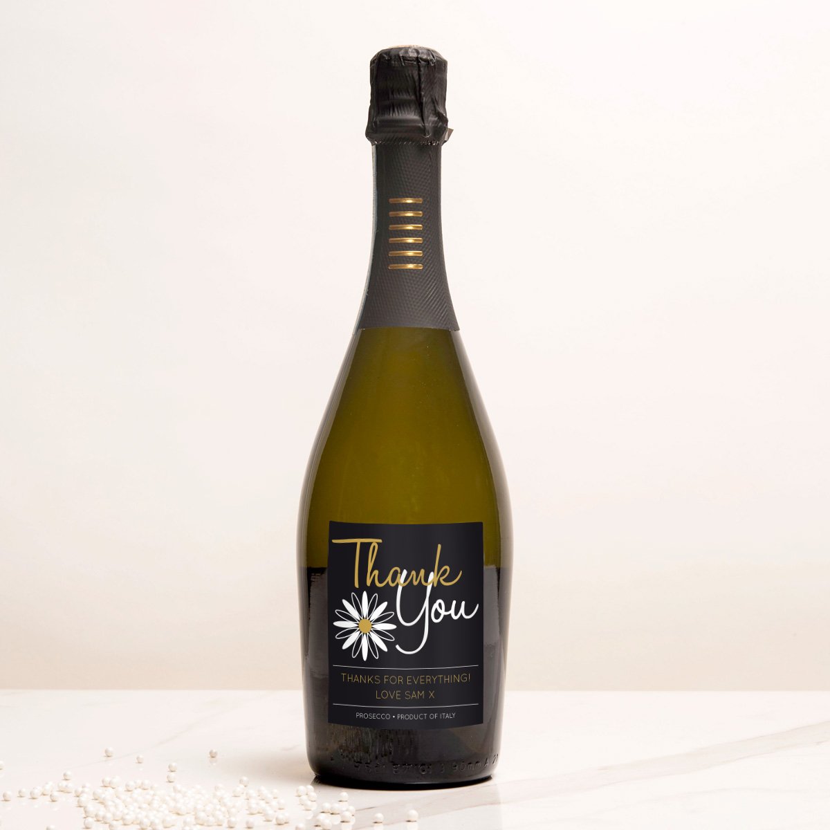 Personalised Prosecco - Thank You