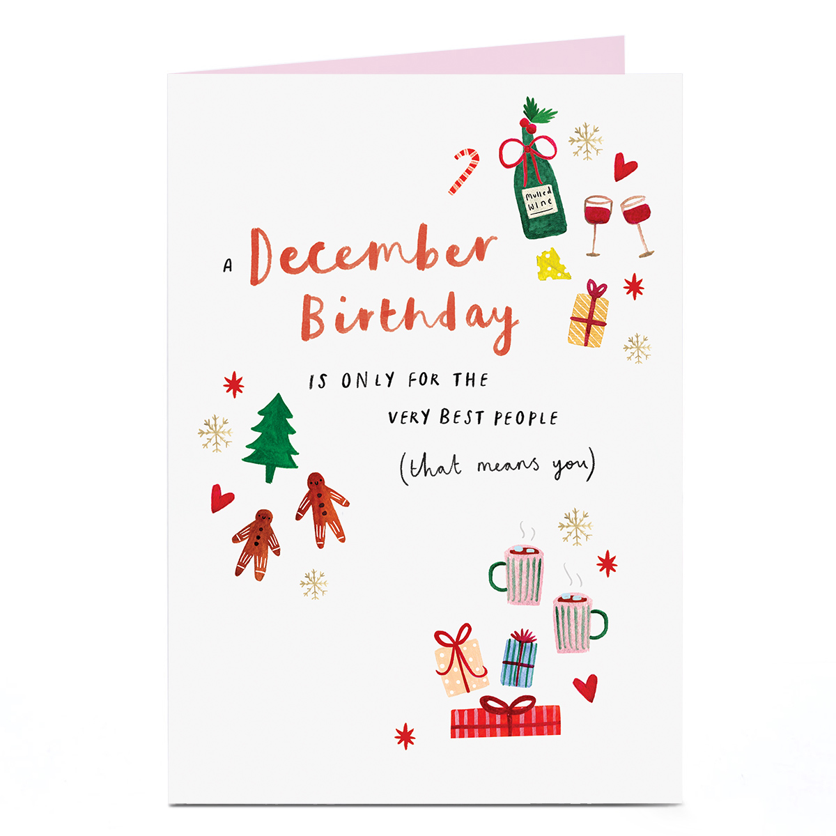 Birthday Card - A December Birthday