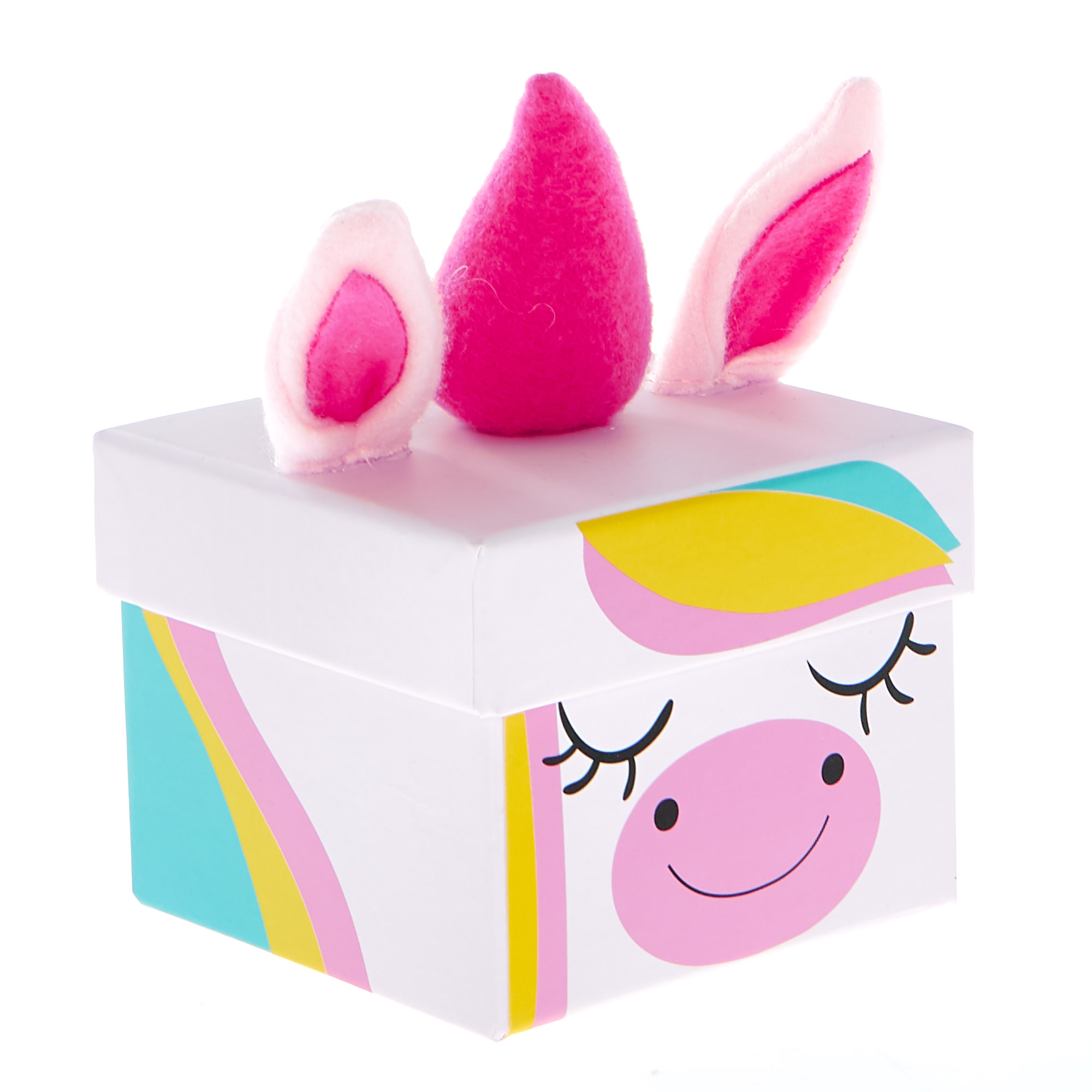 Stackable Plush Unicorn Gift Boxes - Set of 3