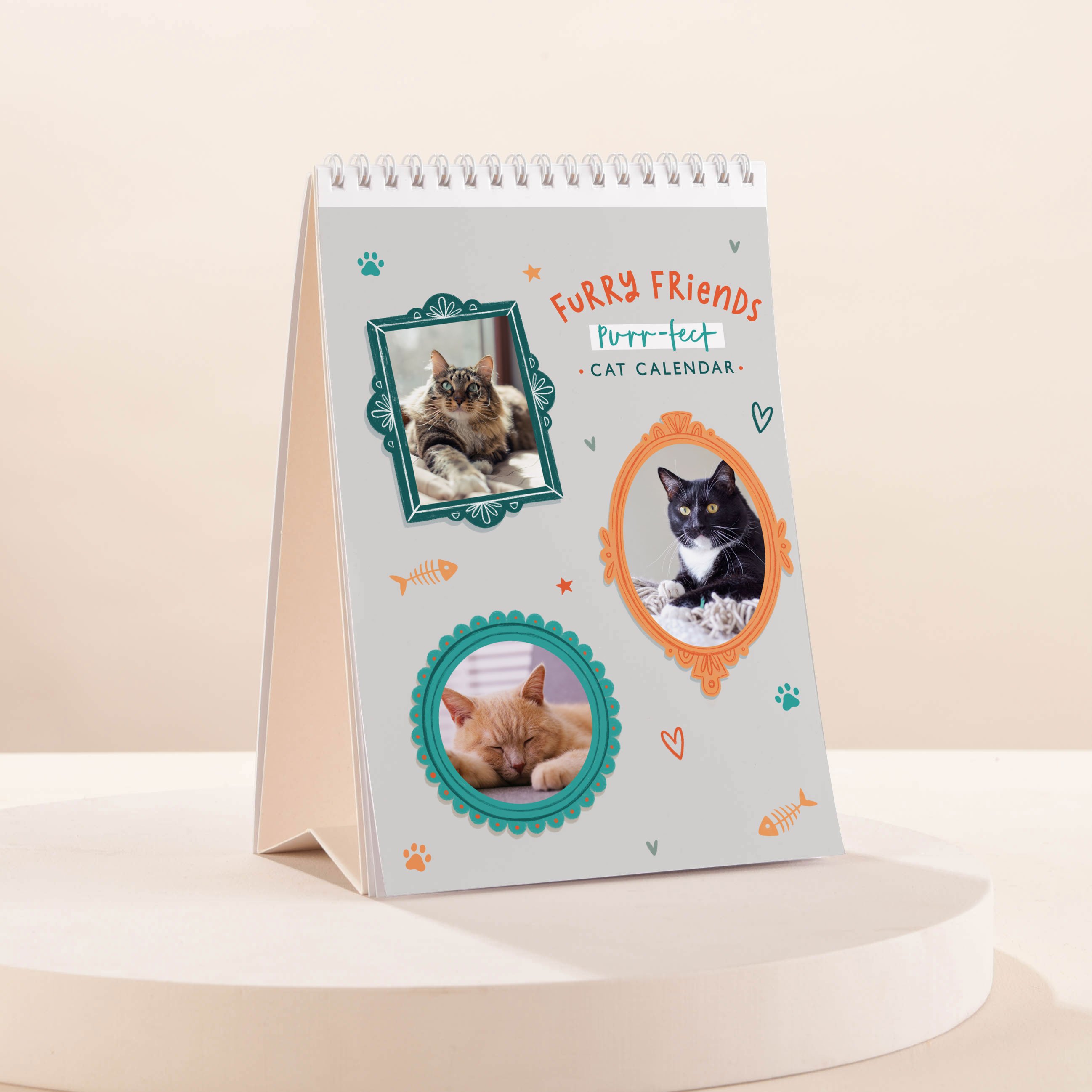 Photo Upload Cats Calendar