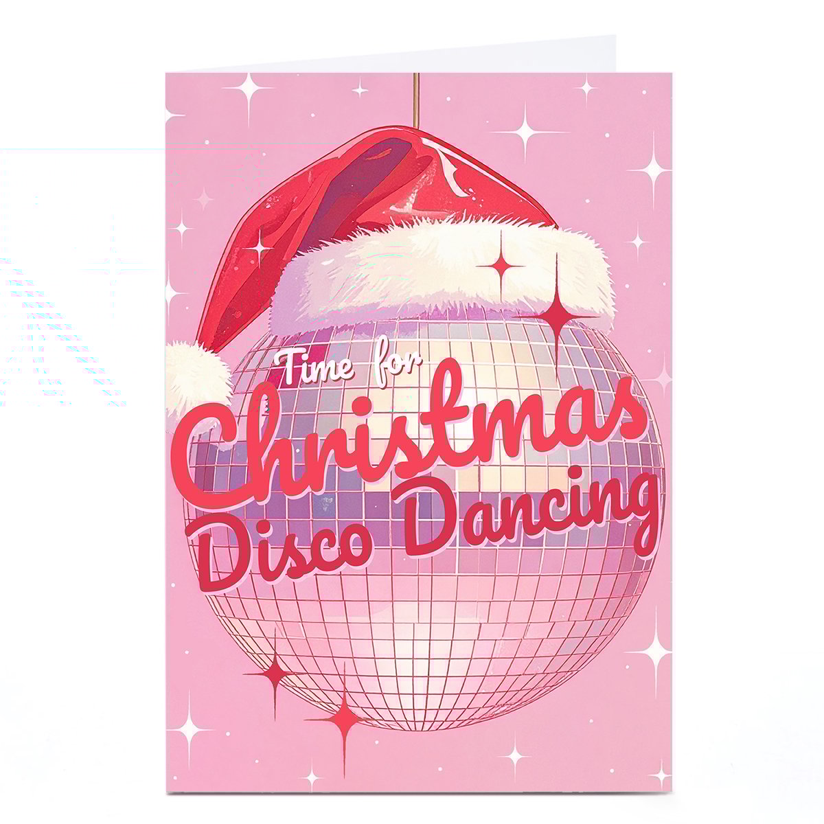 Christmas Card - Time for Christmas Disco Dancing