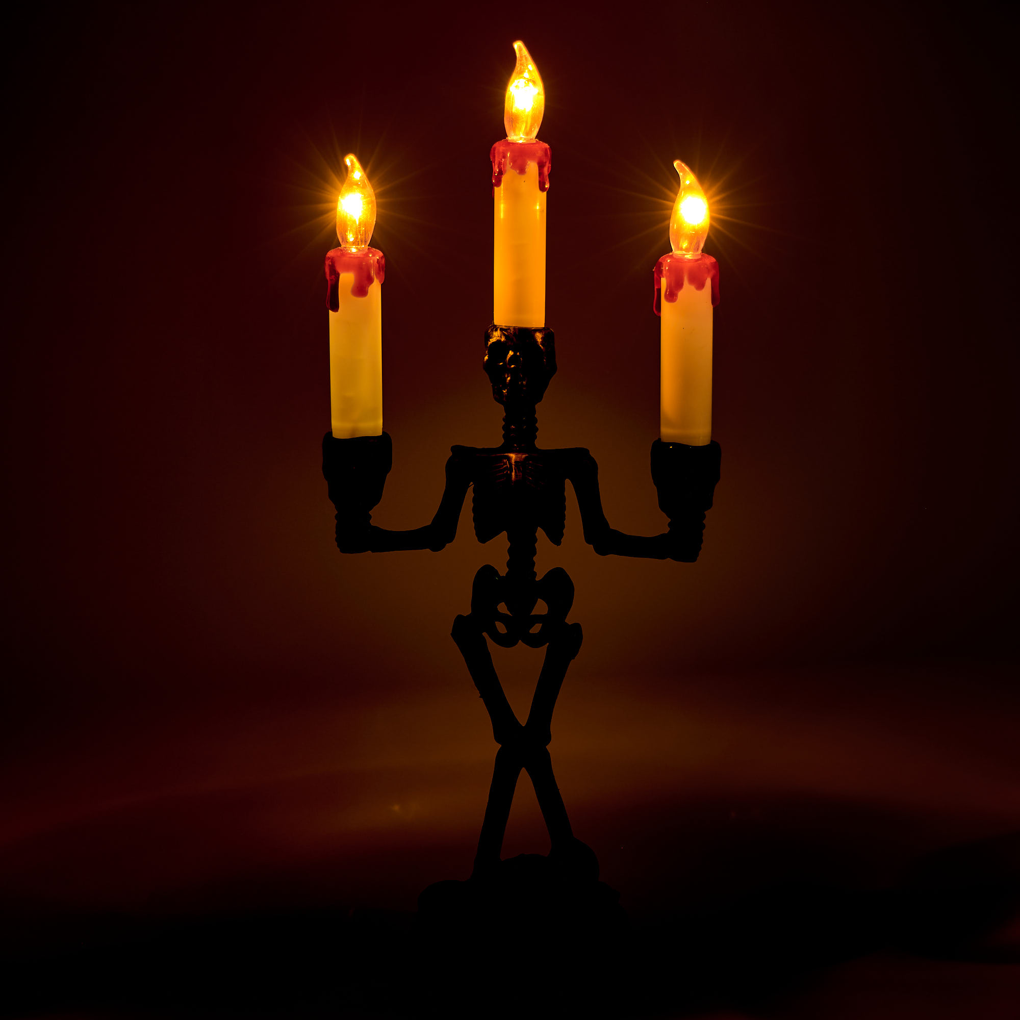 Skeleton Light-Up Candelabra