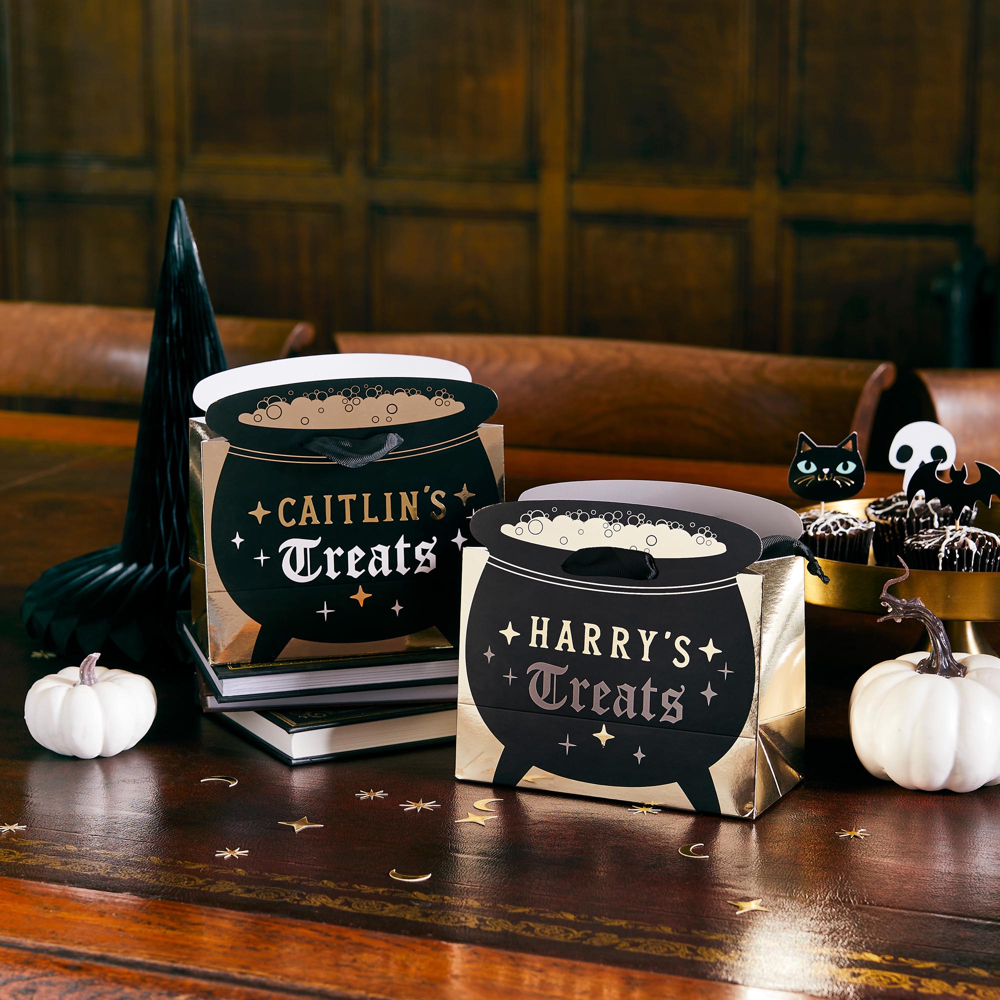 Cauldron Customisable Party Bags - Pack of 4