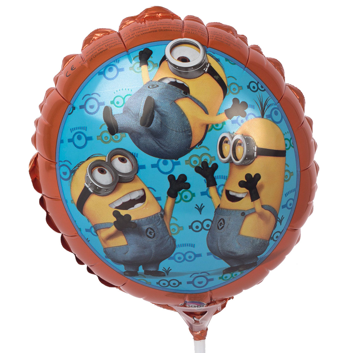 Minion Balloon On A Stick