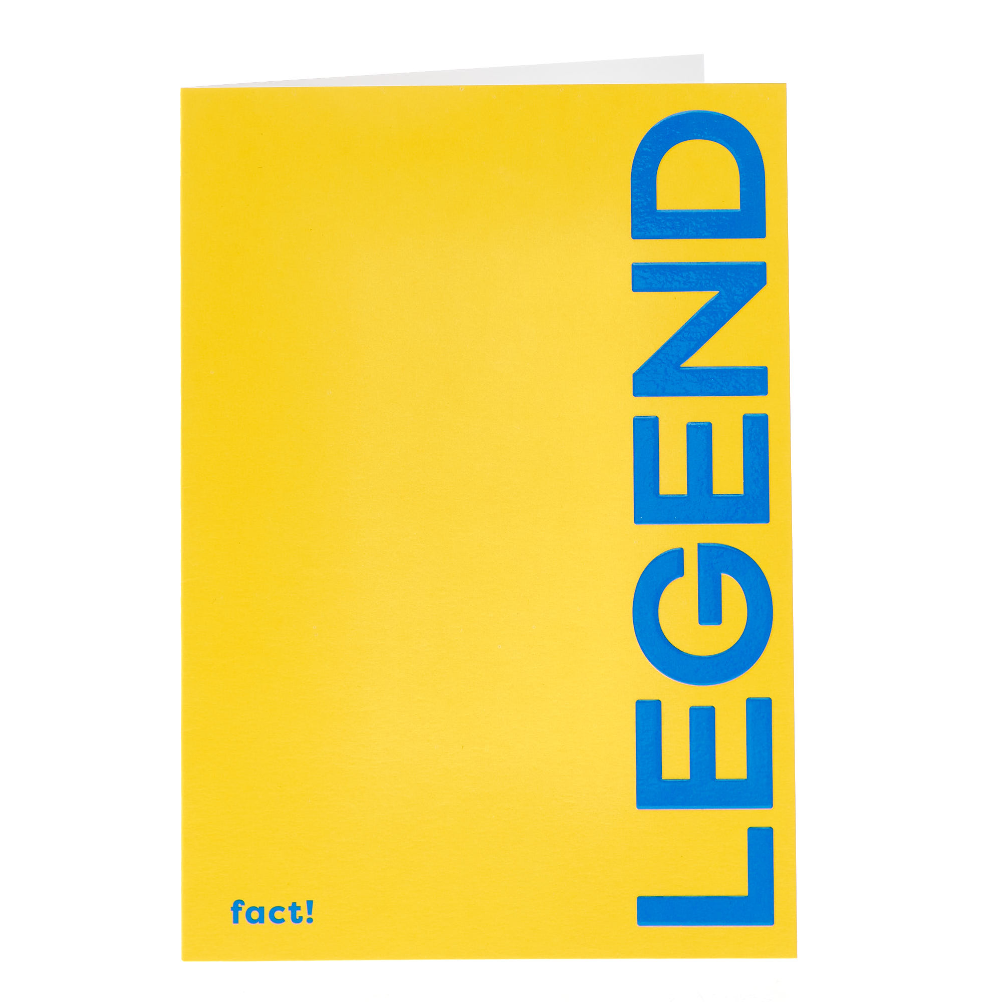 Legend Fact Birthday Card