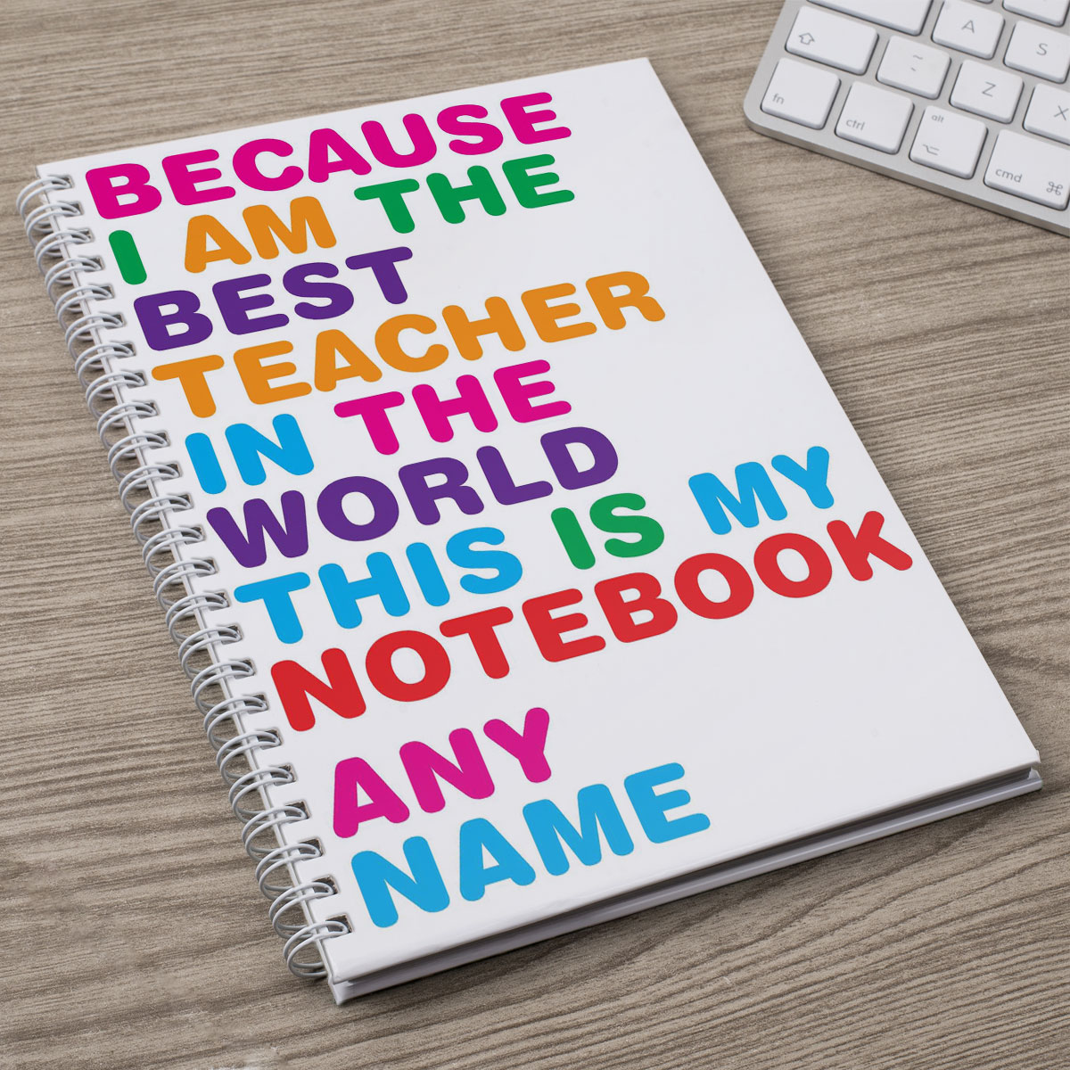 Personalised Best Teacher Notebook