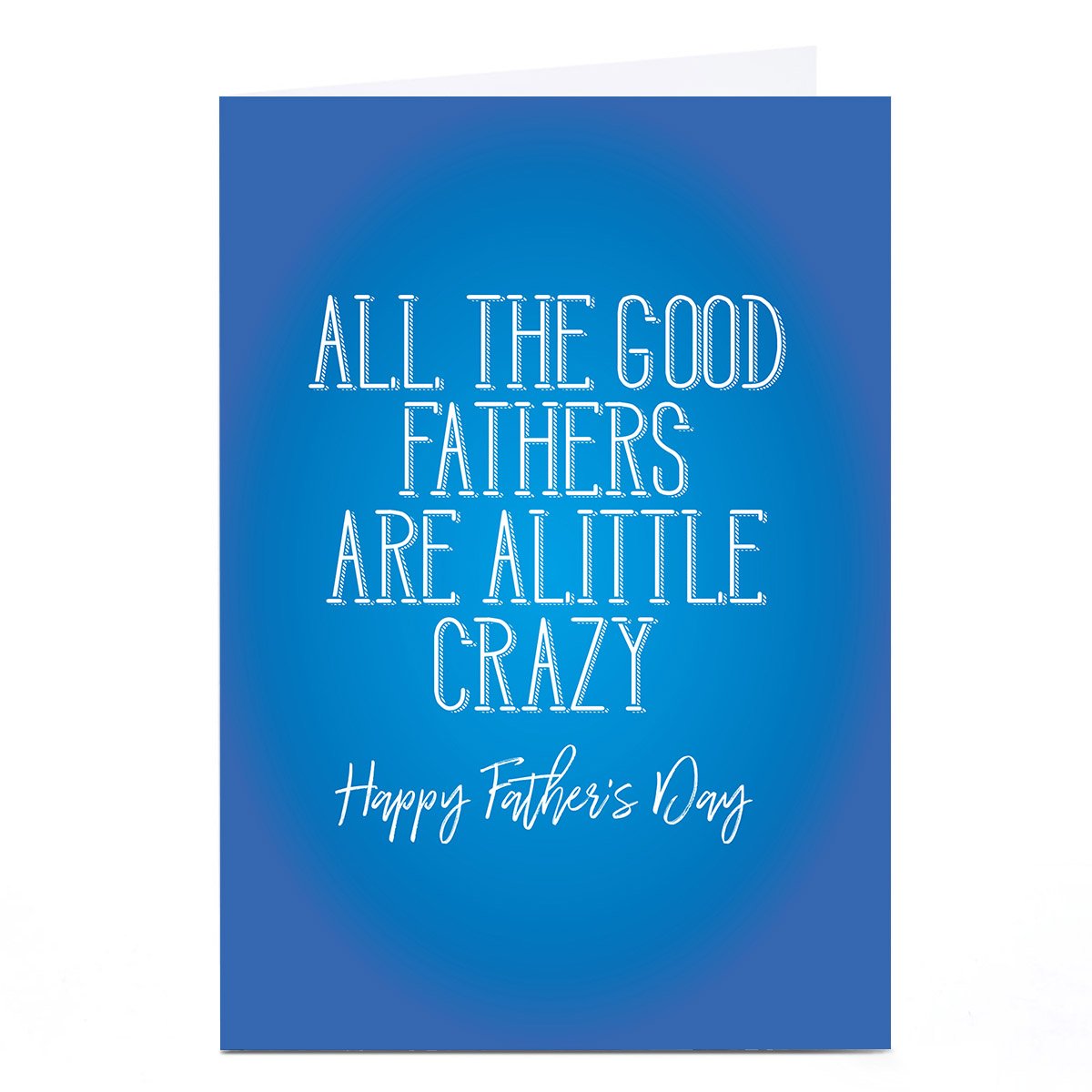 Personalised Punk Father's Day Card - All The Good Fathers