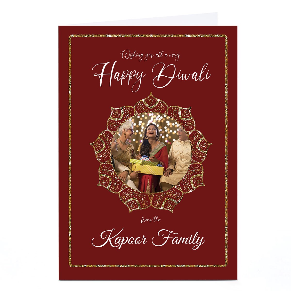 Photo Roshah Designs Diwali Card - Happy Diwali To All