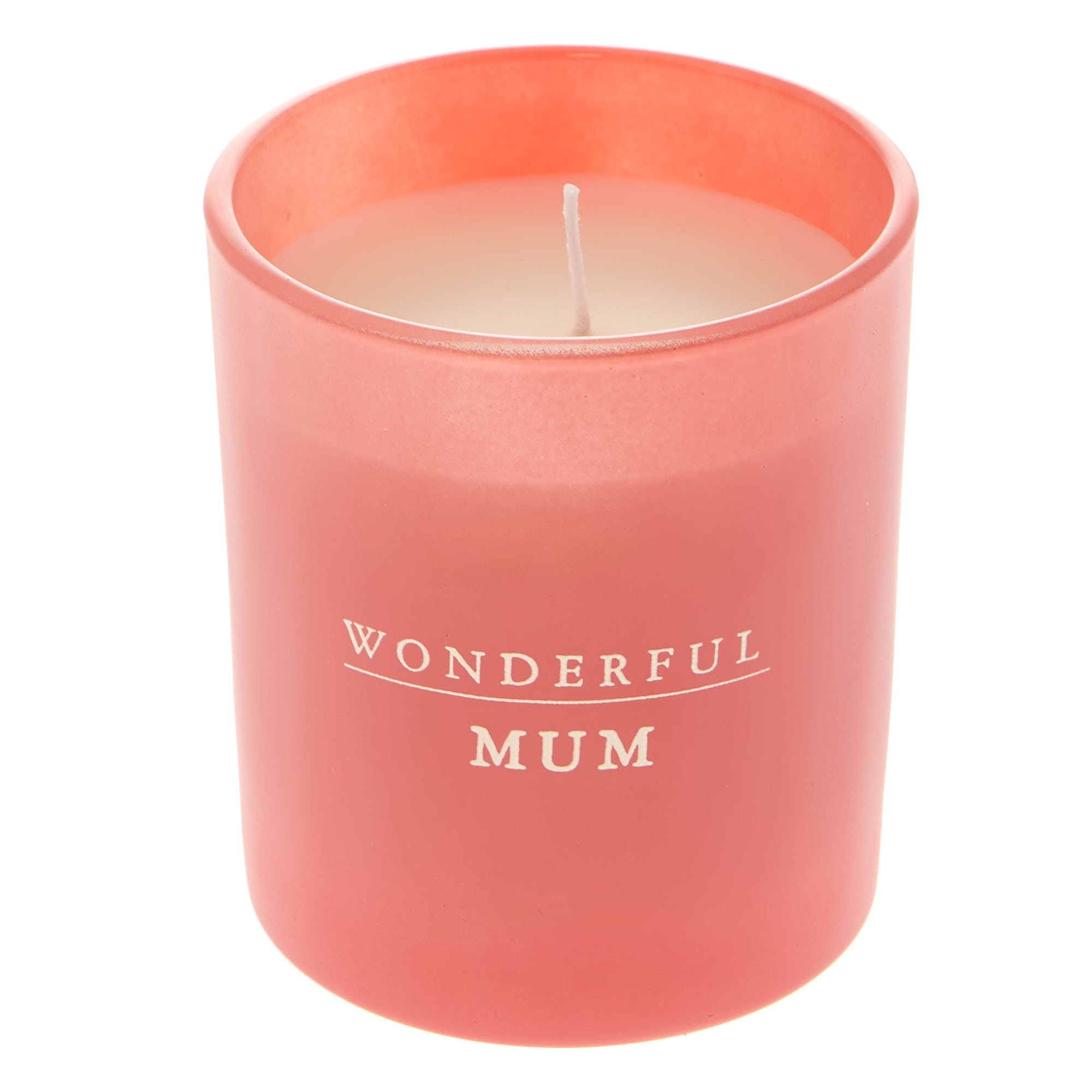 Wonderful Mum Mother's Day Candle & Drinkware Gift Bundle