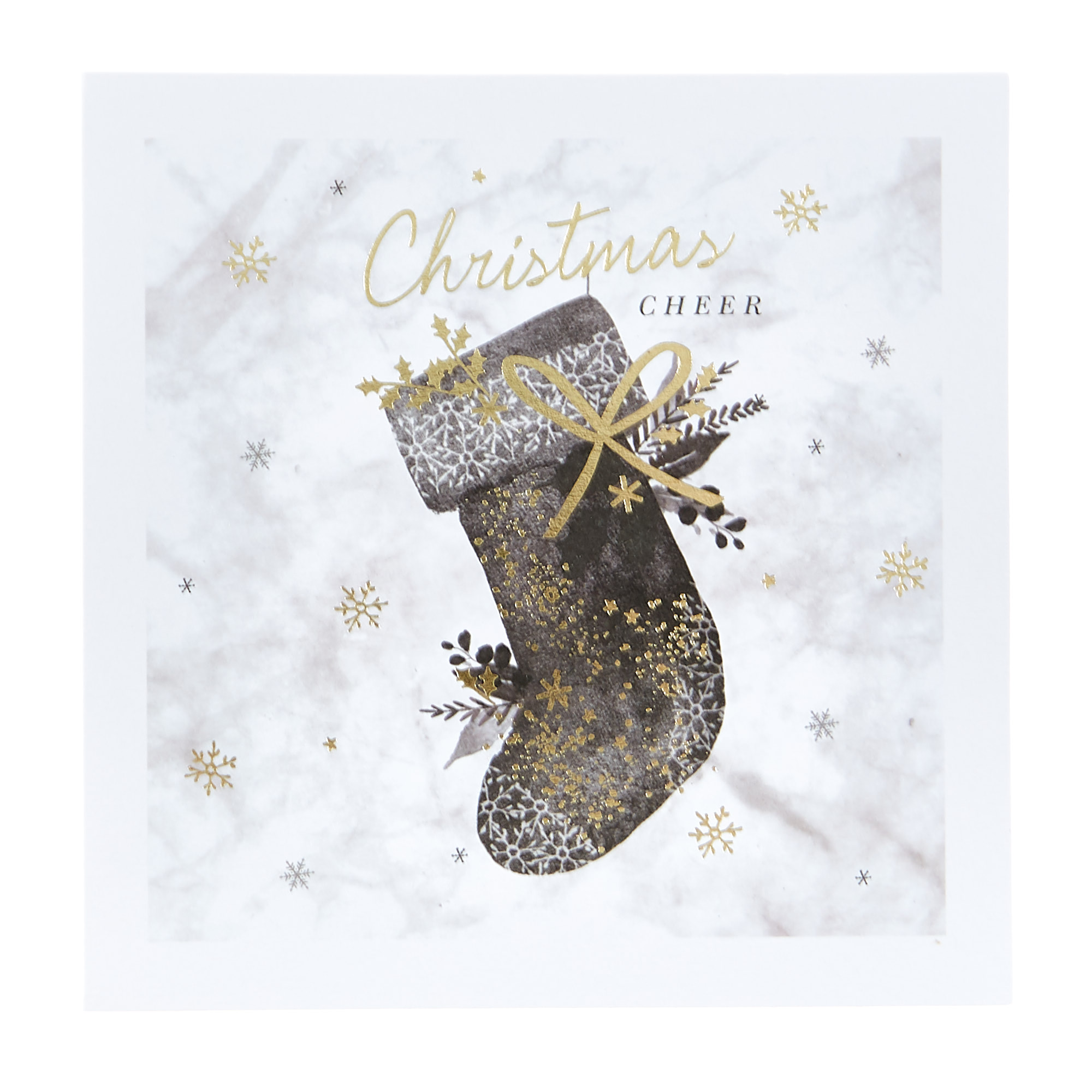 20 Charity Christmas Cards - Black & Gold (4 Designs)