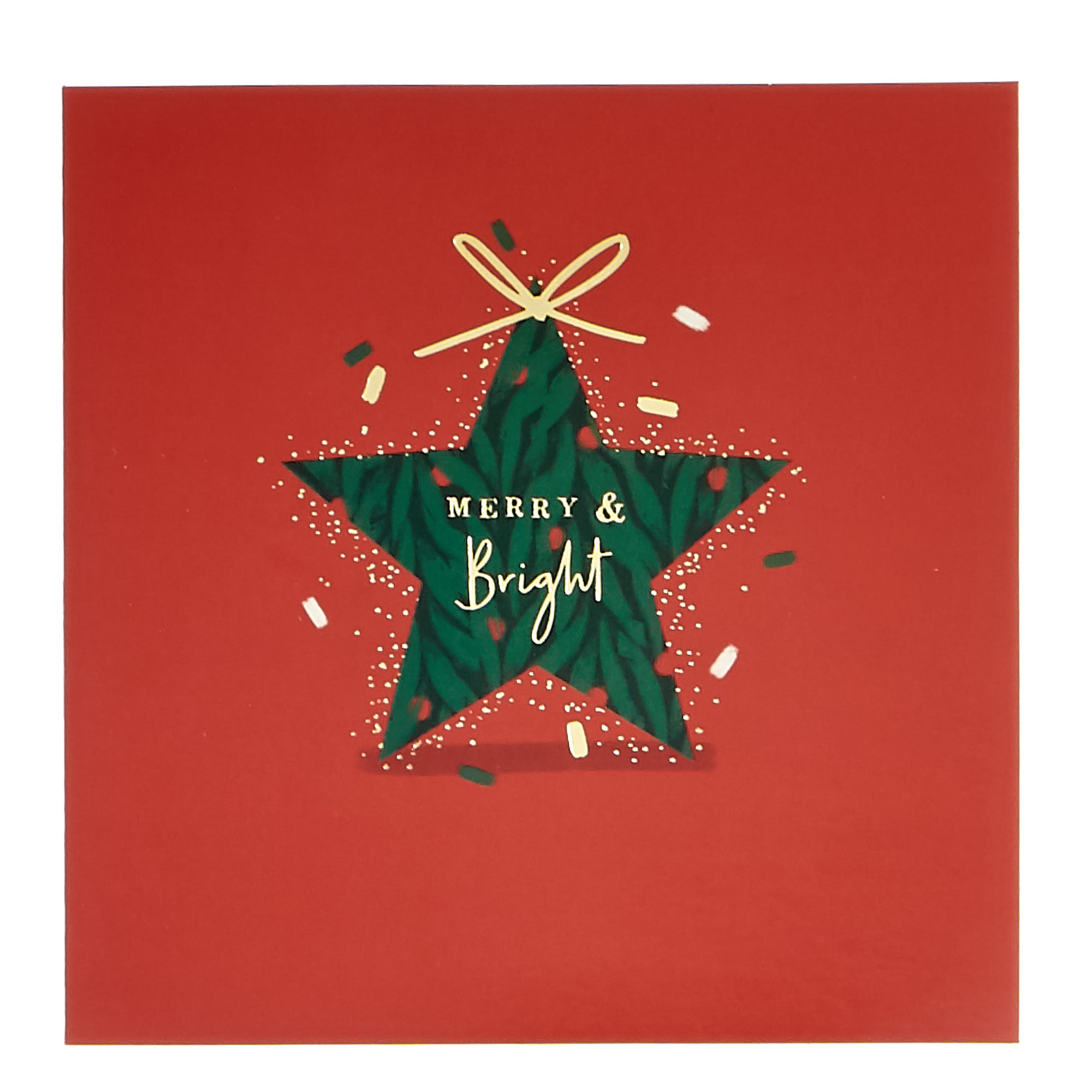 16 Charity Christmas Cards - Red & Green (4 Designs)