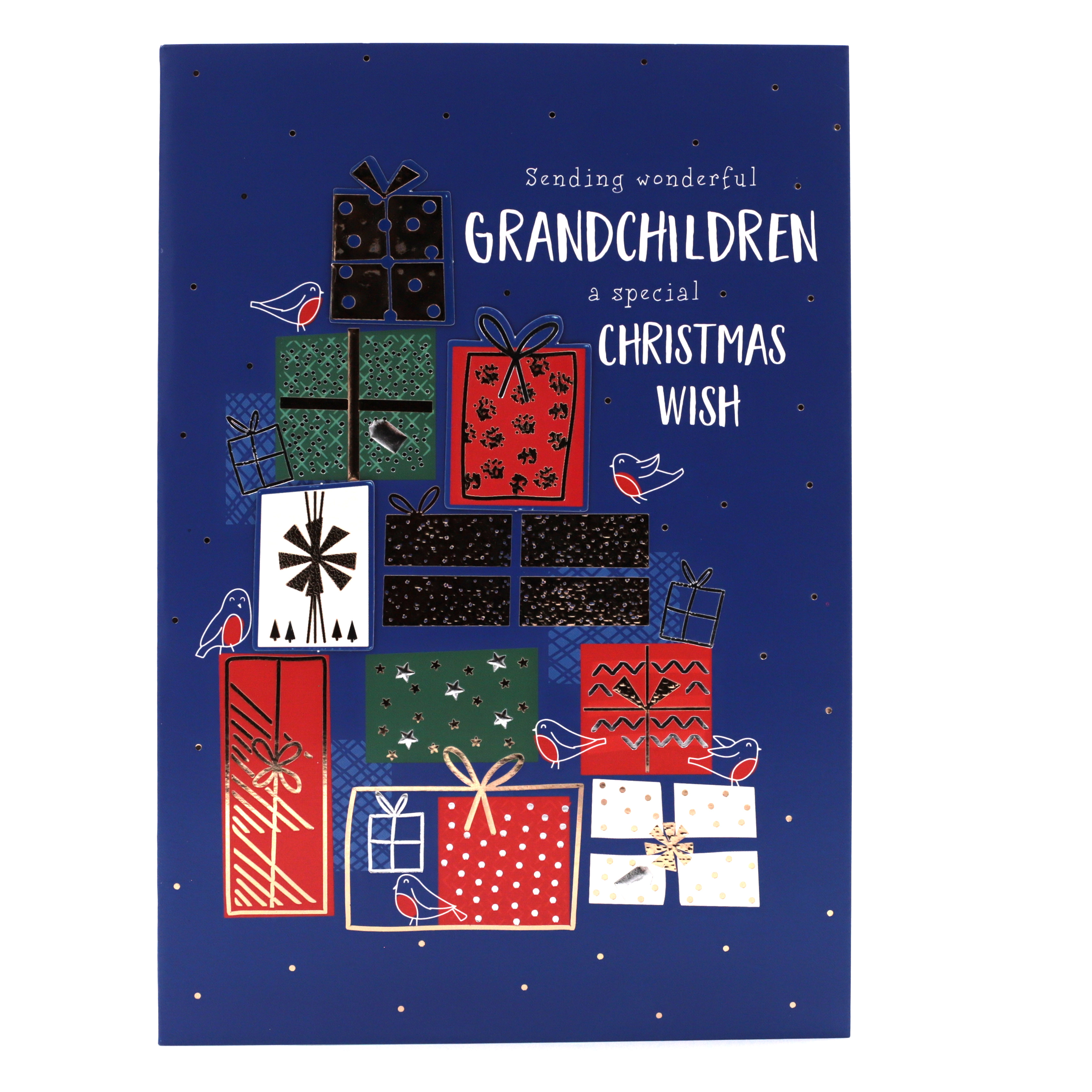 Christmas Card - Wonderful Grandchildren