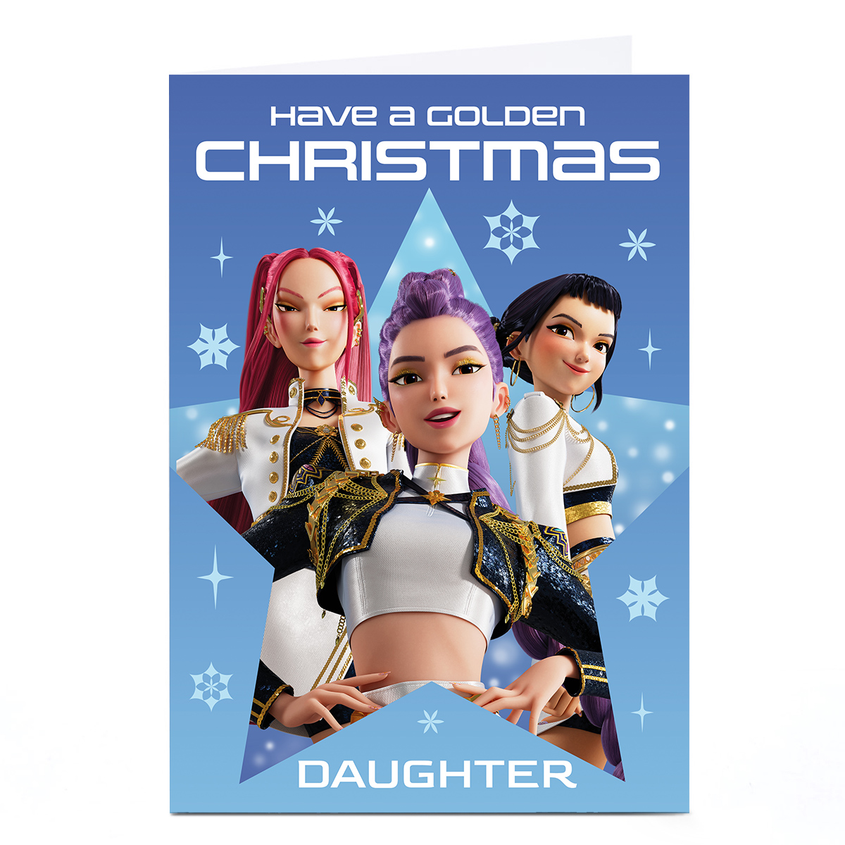 Kpop Demon Hunters Christmas Card - Daughter