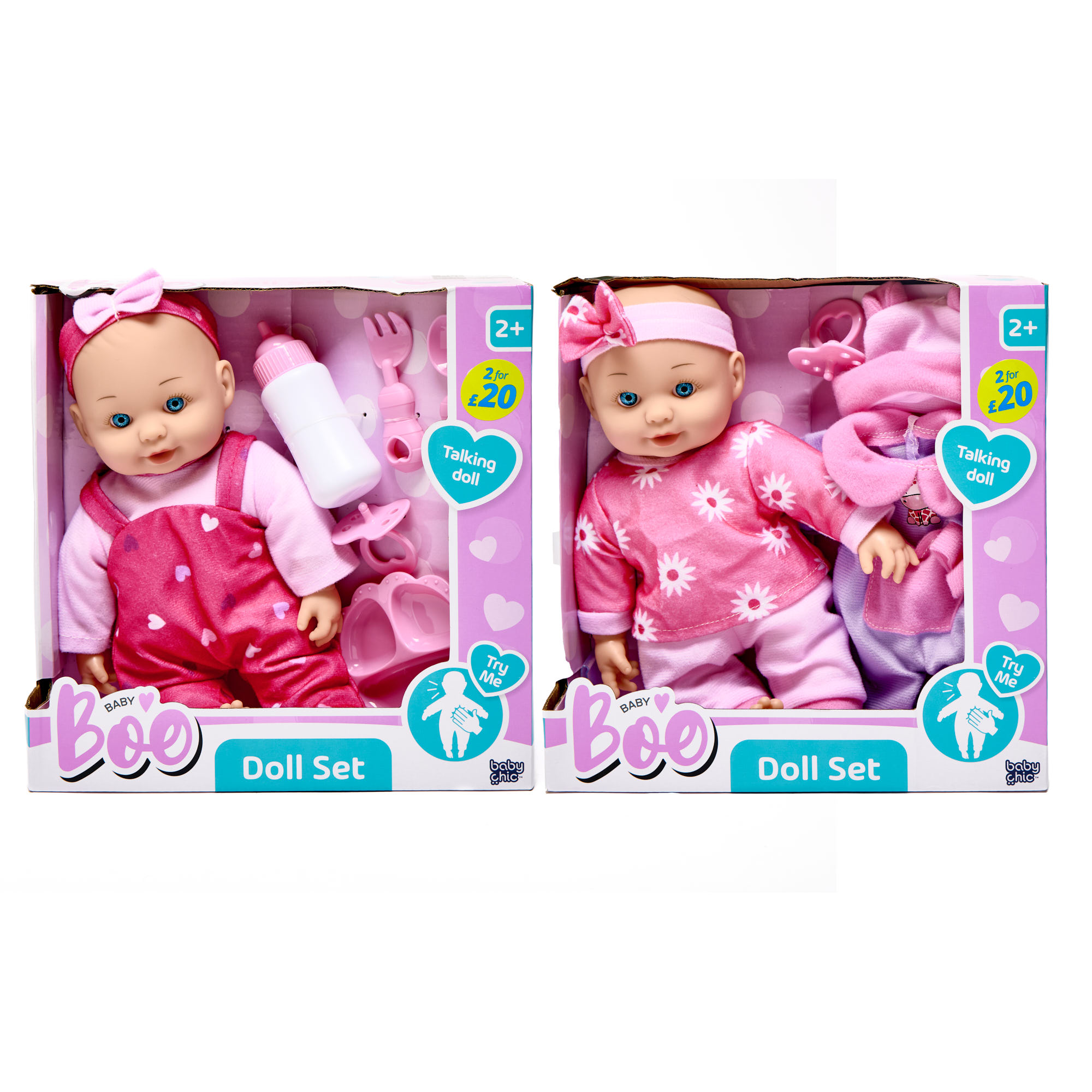 Baby Boo Talking Doll Set (Lucky Dip)