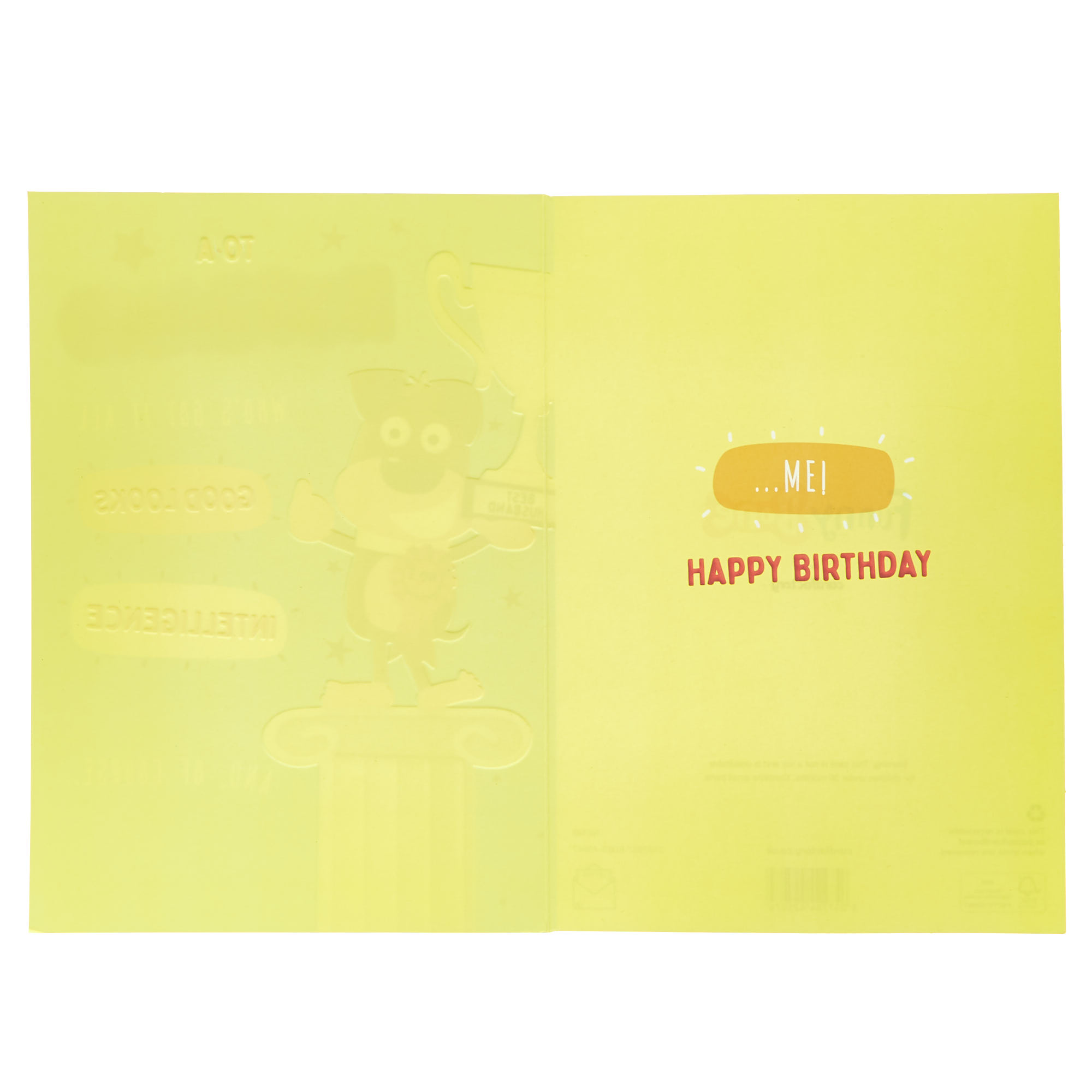 Husband Who's Got It All Top Dog Birthday Card