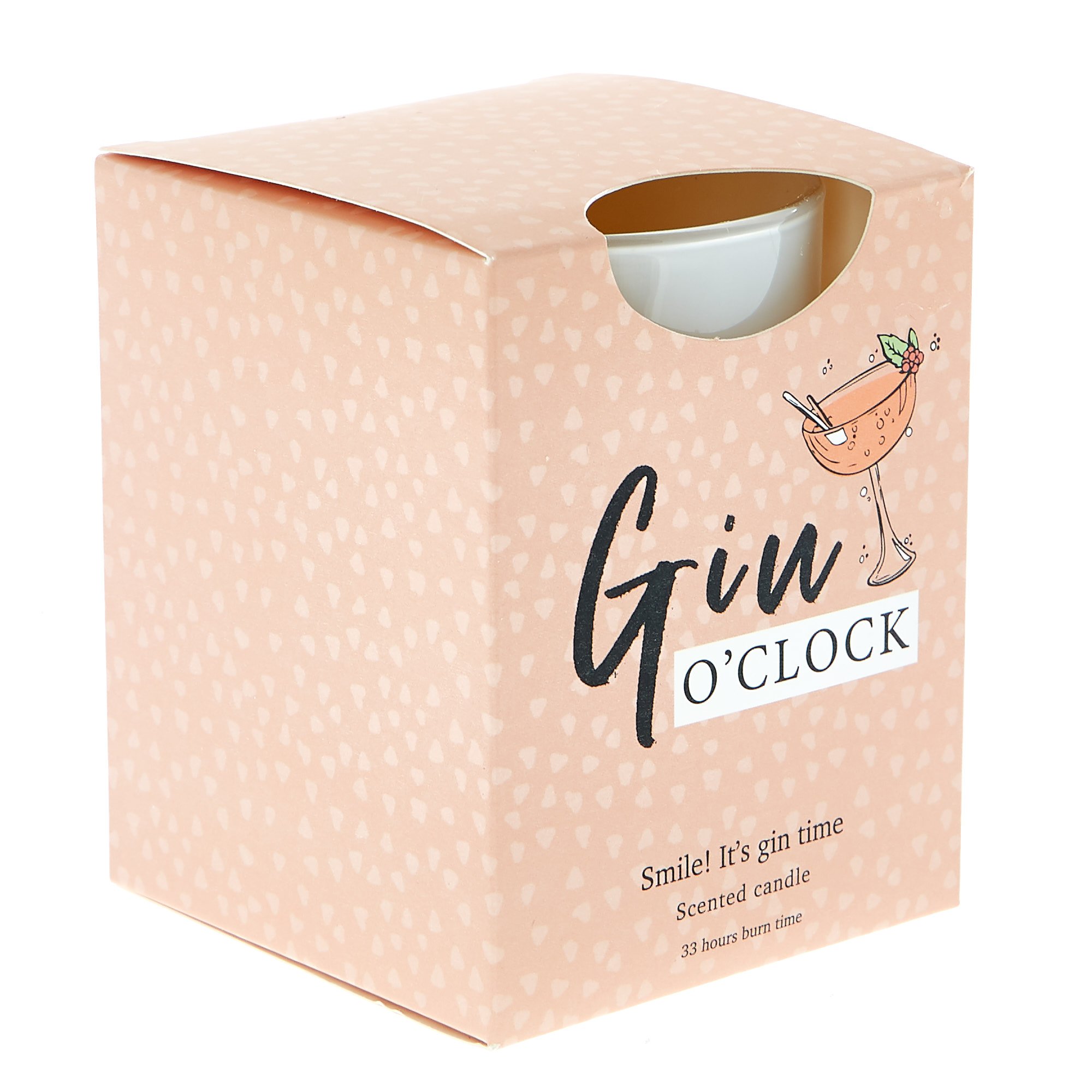 Gin O'clock Scented Candle