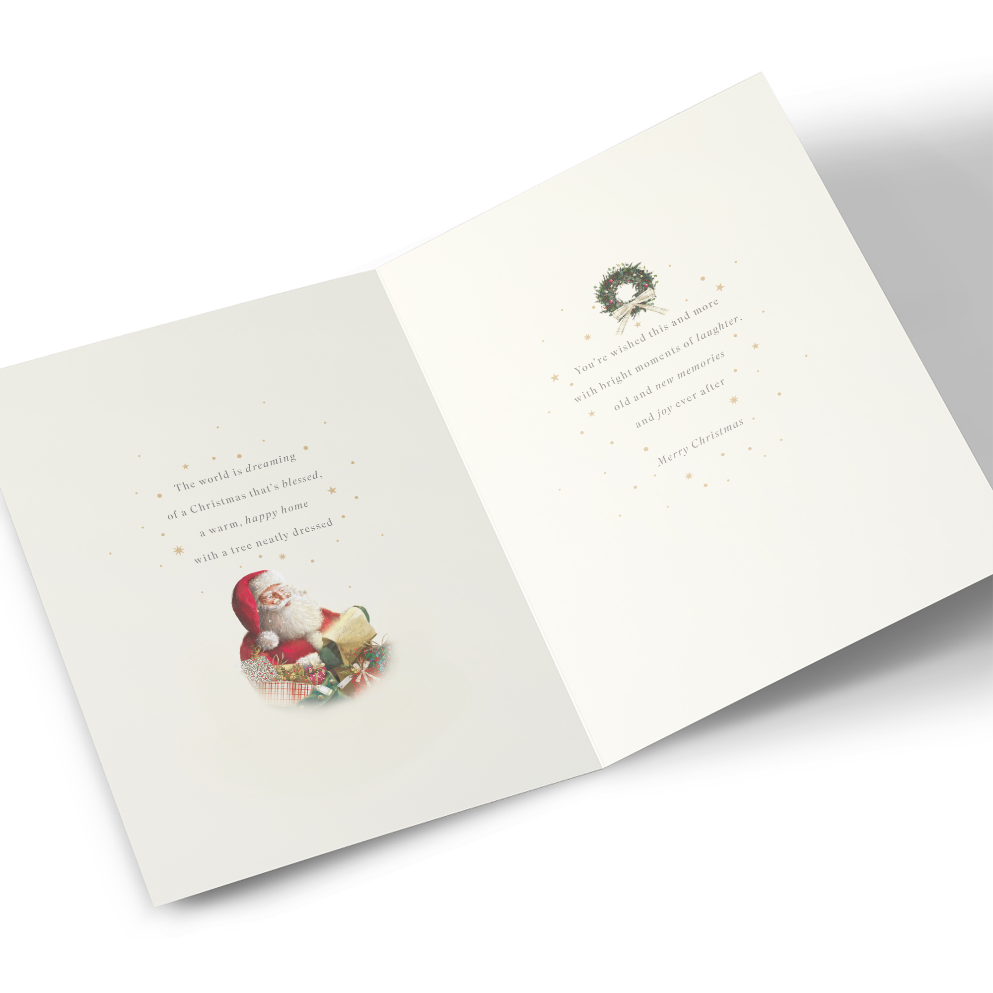 Christmas Card - Father Christmas List, Special Couple