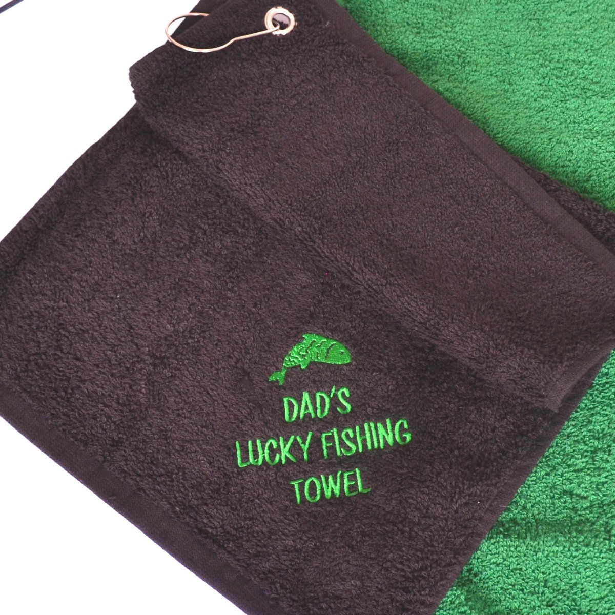 Personalised Fishing Towel - Name