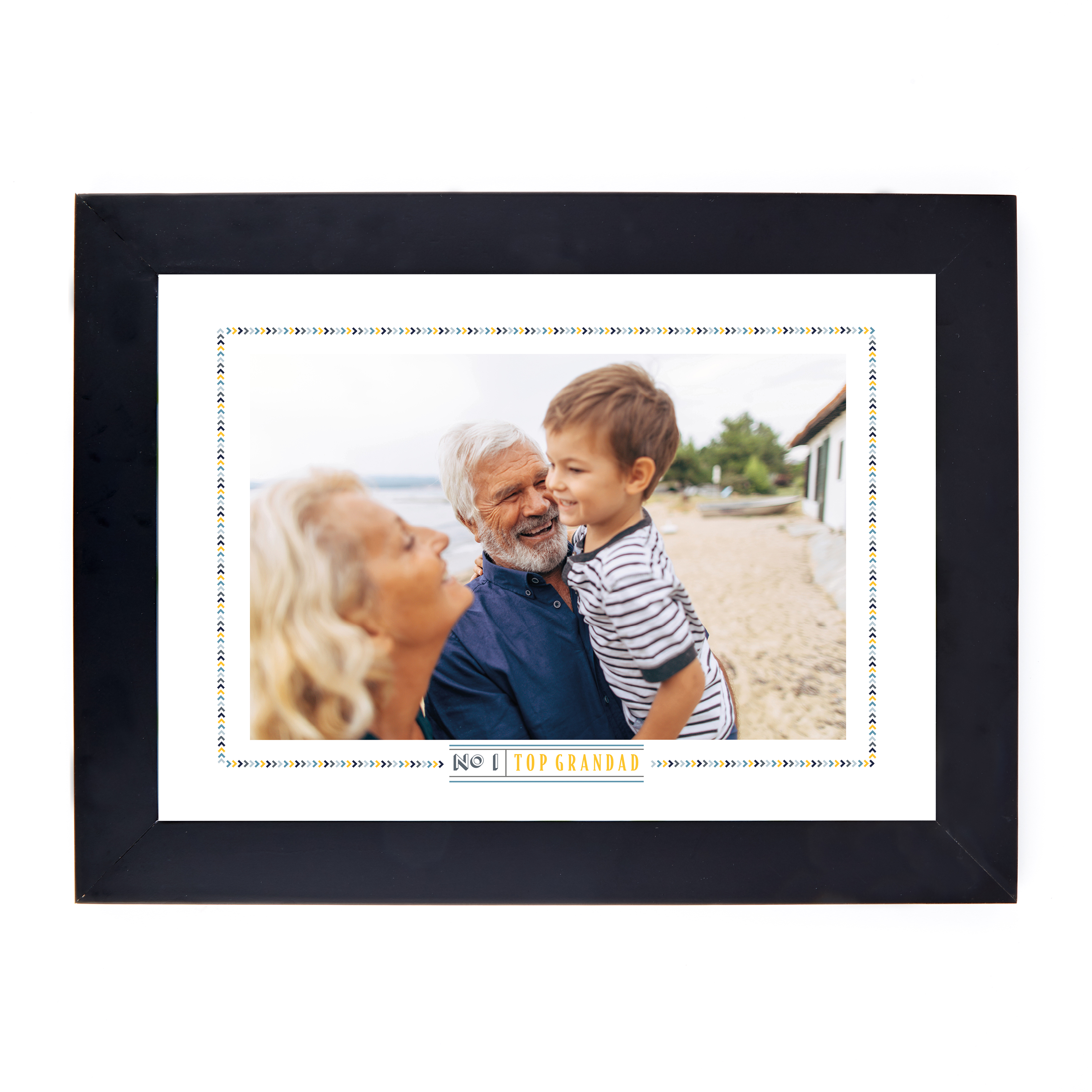 Personalised Father's Day Photo Print - No 1, Top Grandad