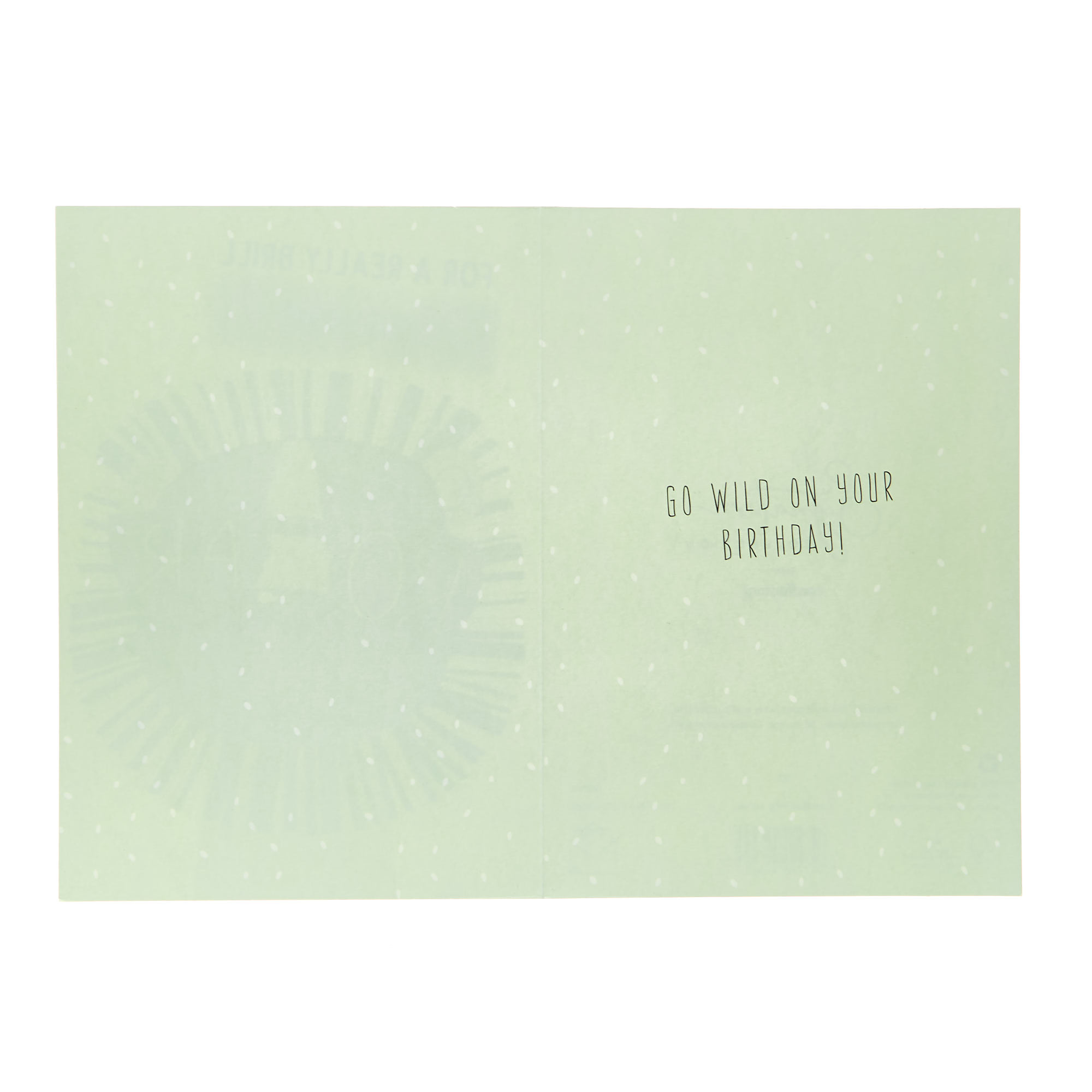 Brother Brill Lion Birthday Card