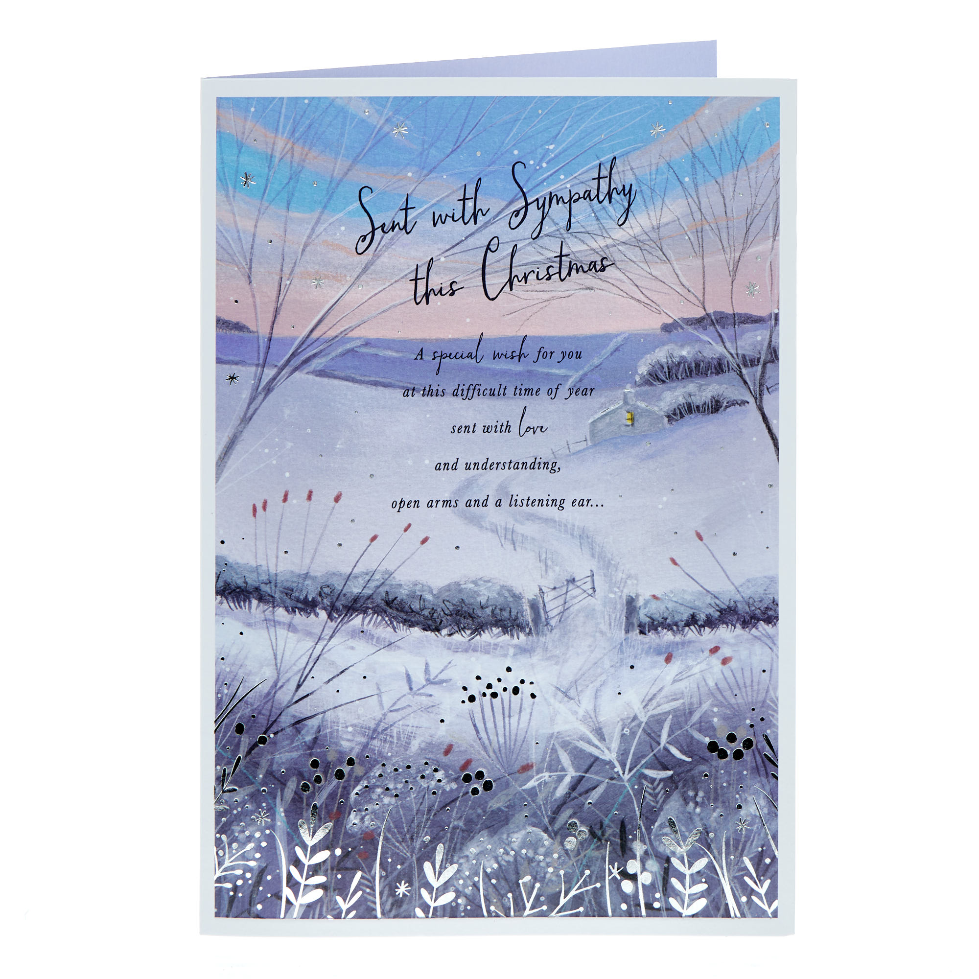 With Sympathy This Christmas Card