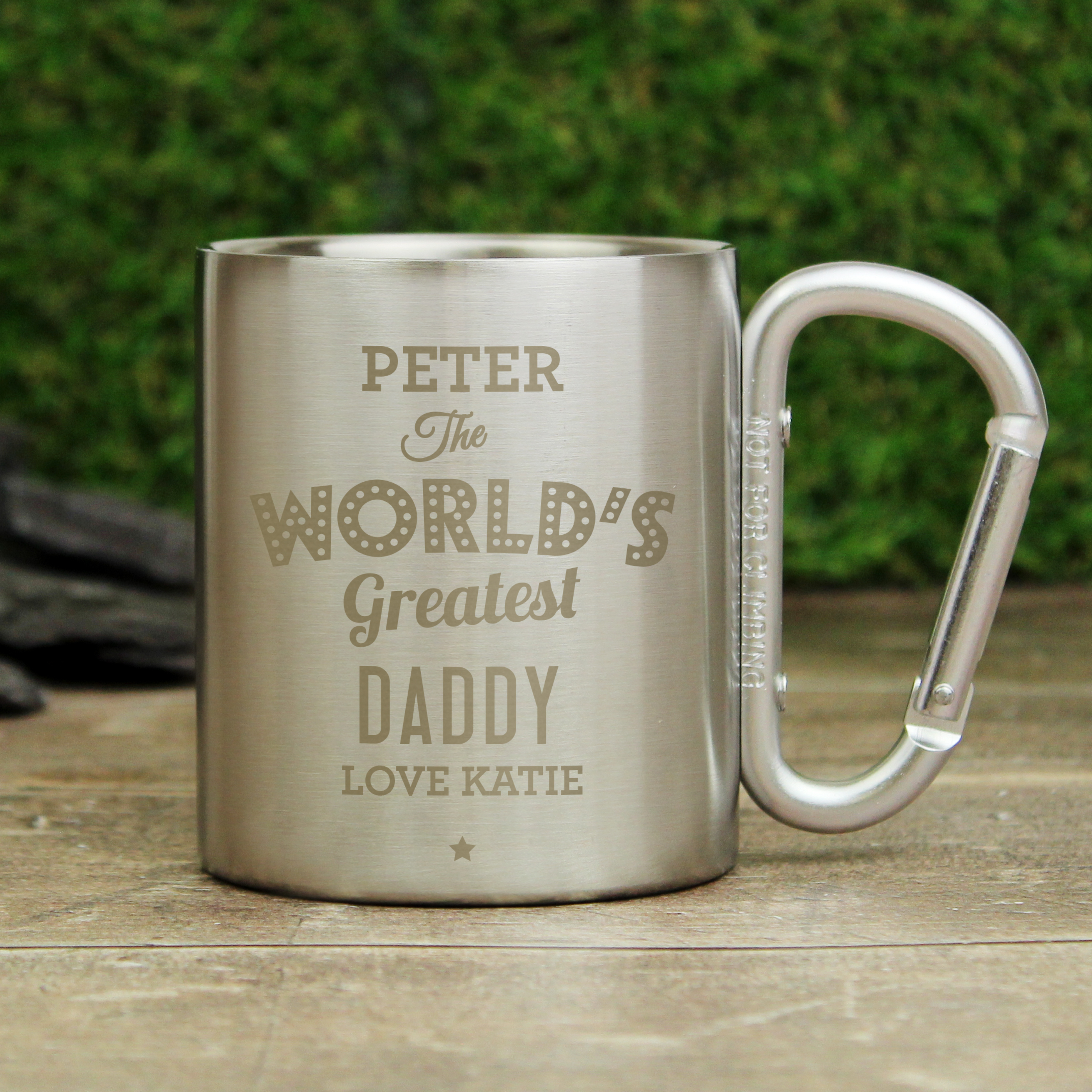 Personalised The World's Greatest Stainless Steel Mug