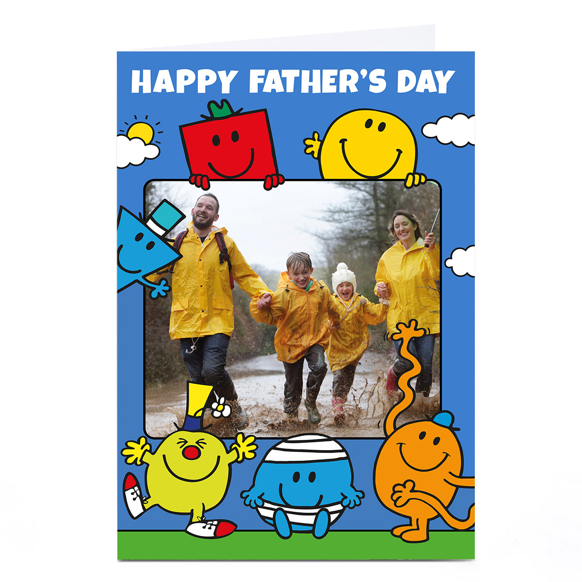 Photo Mr. Men Father's Day Card - Photo Frame 