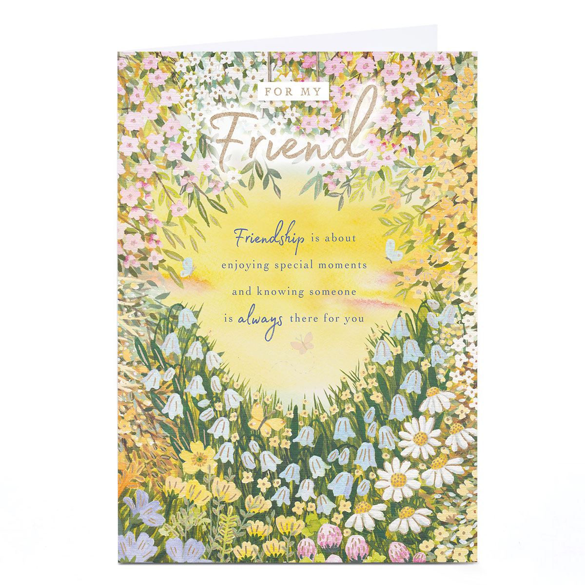 Personalised Birthday Card - For My Friend