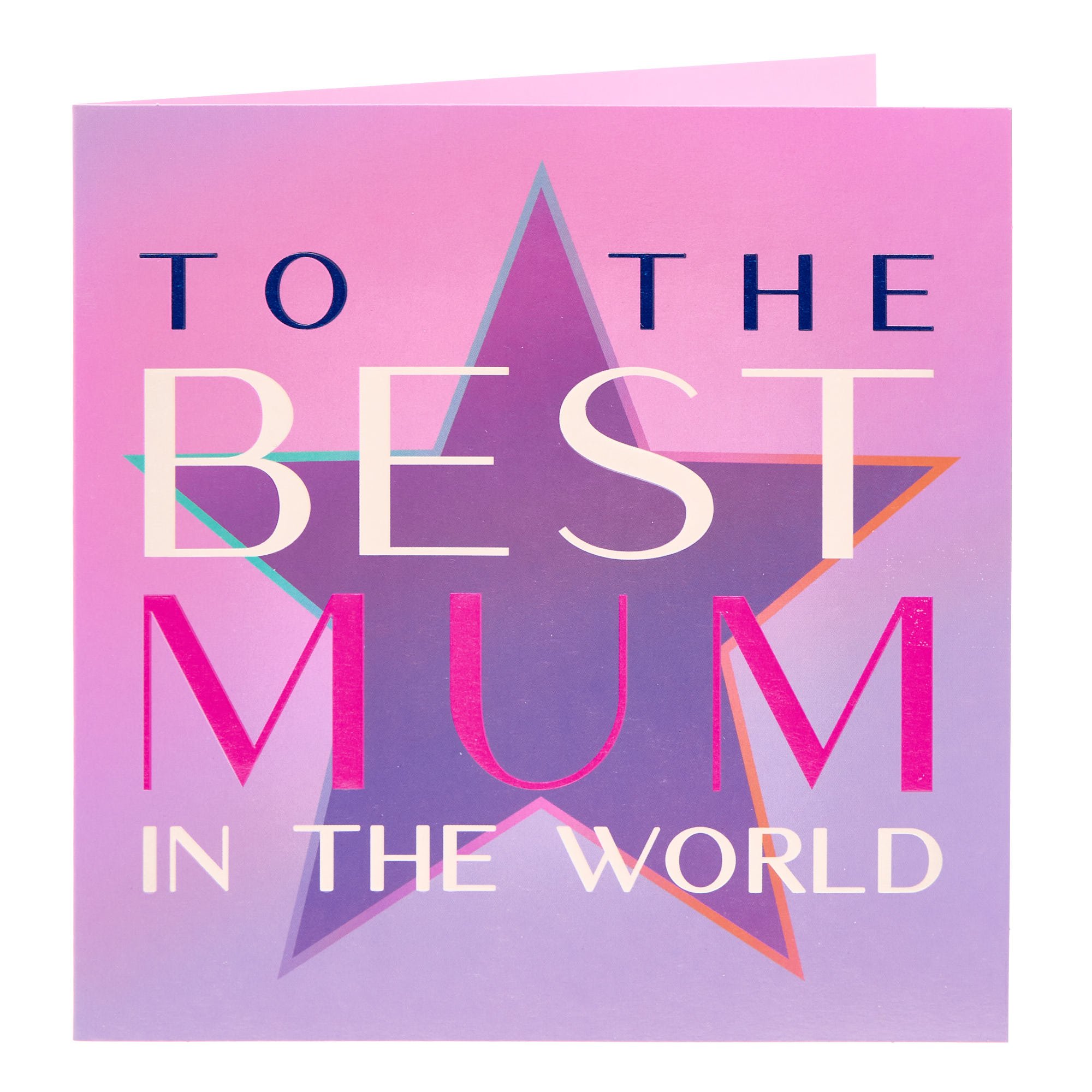 TO THE BEST MUM IN THE WORLD Studio 41 Mother's Day Card