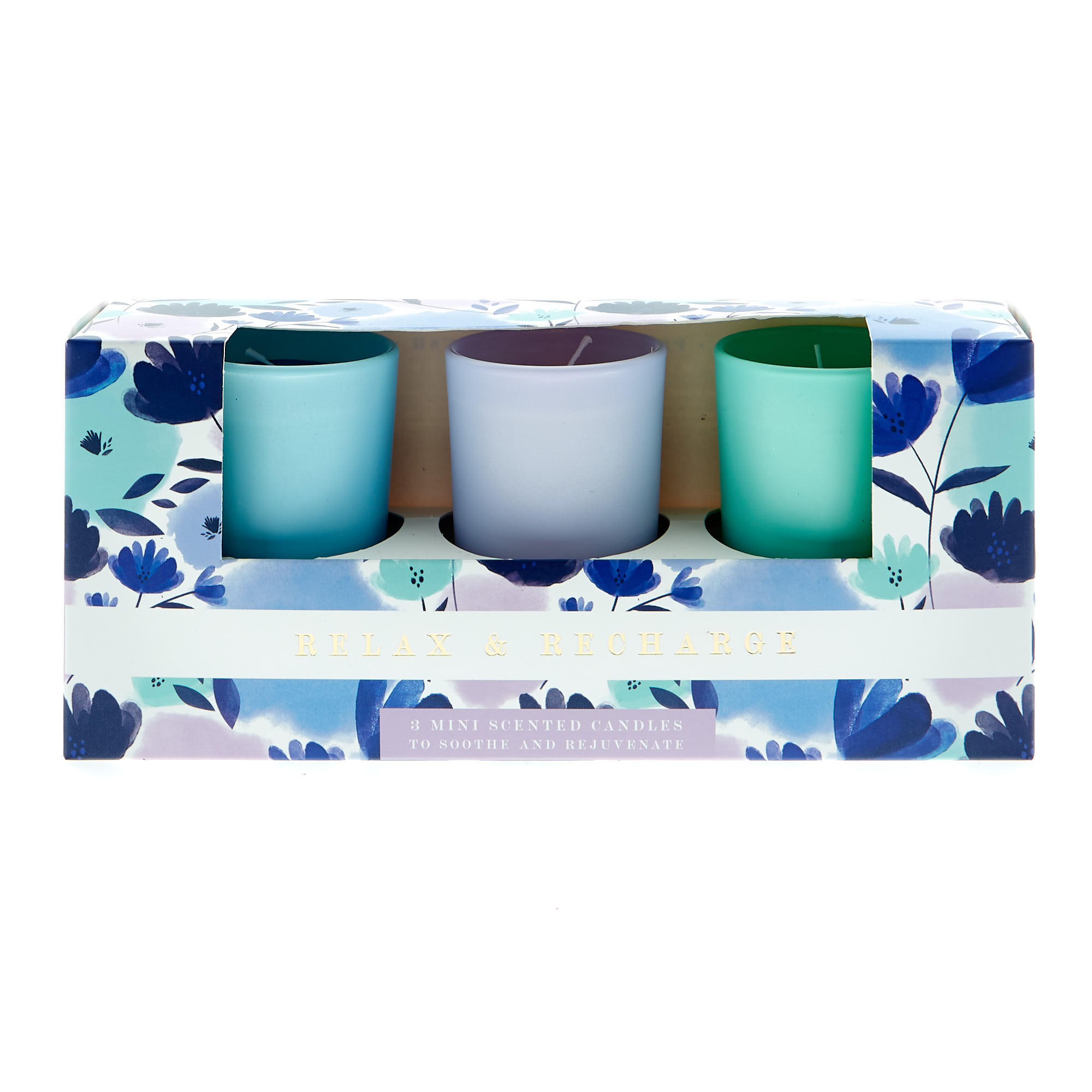 Relax & Recharge Mini Candle Trio