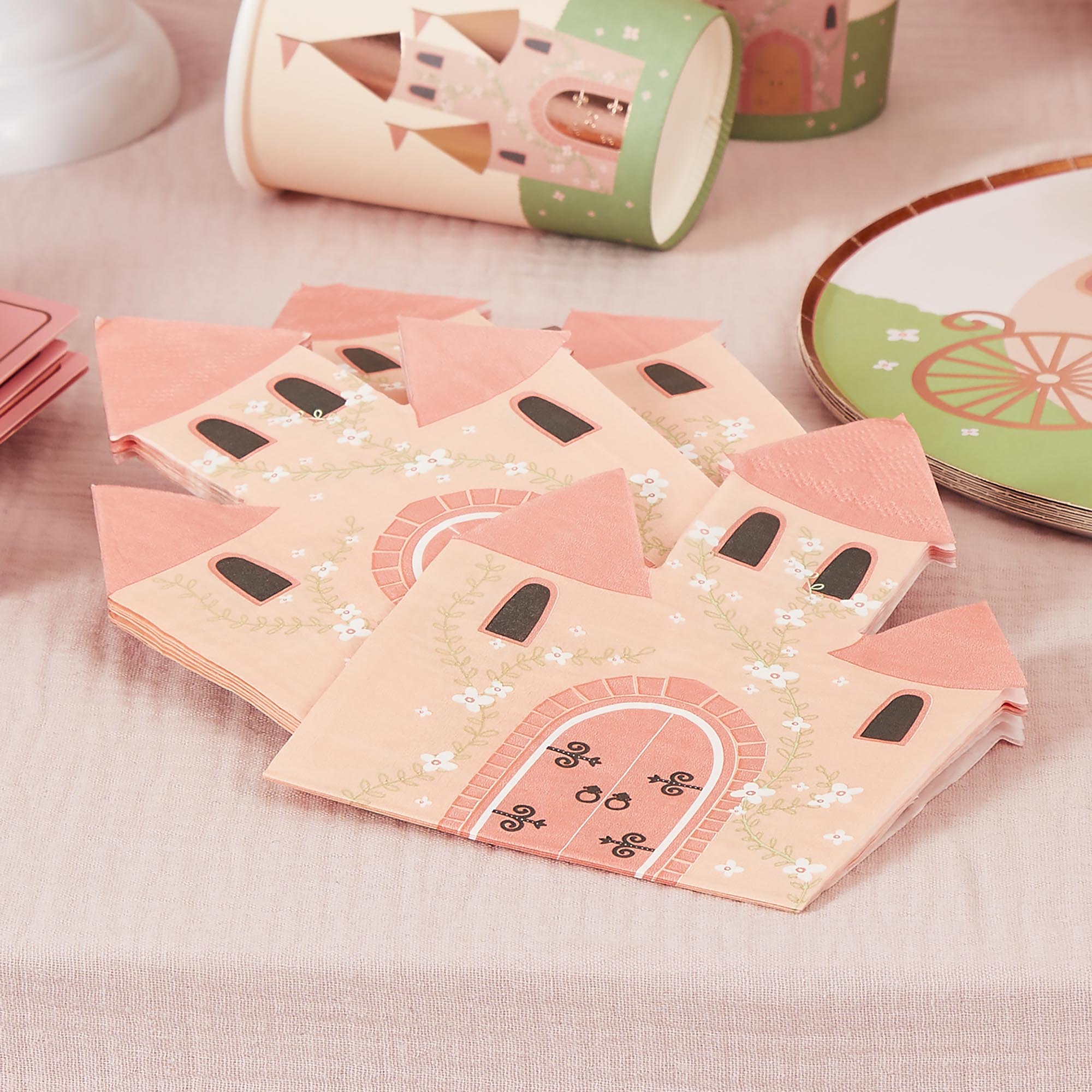 Castle Paper Napkins - Pack of 16