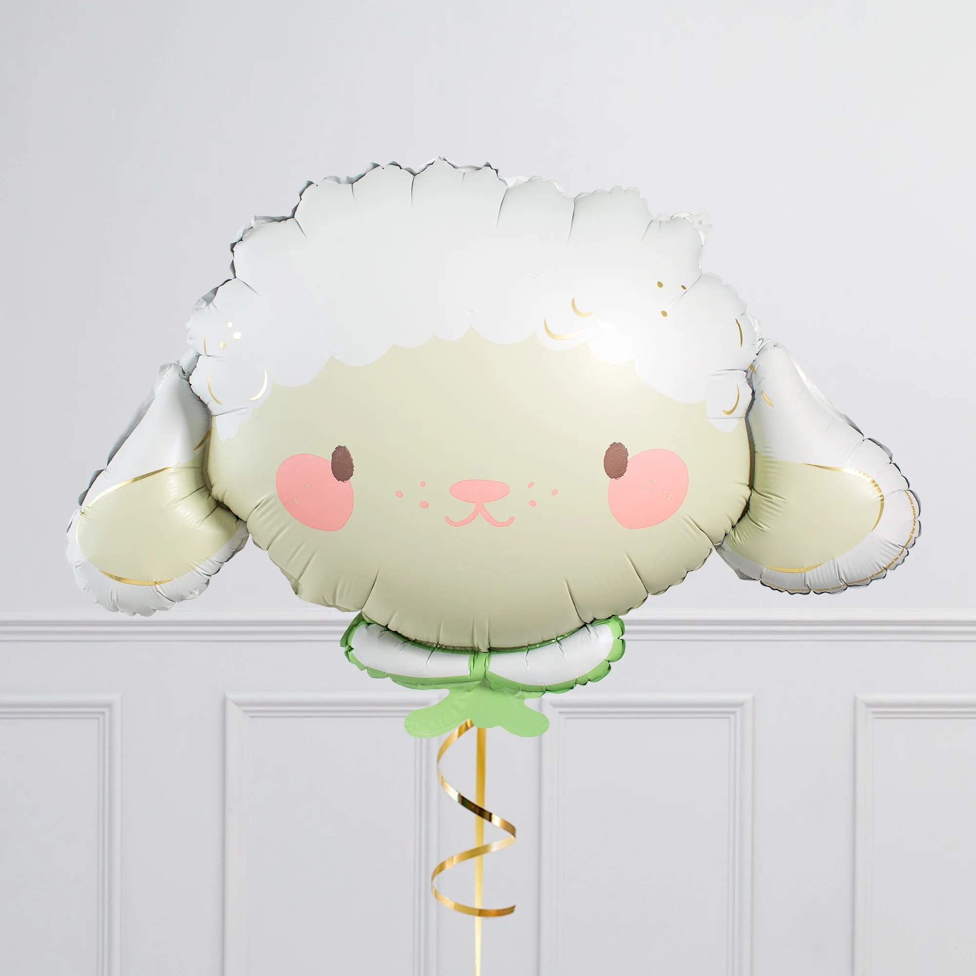 Supershape Lamb & Duckling Easter Balloon Package - Delivered Inflated!