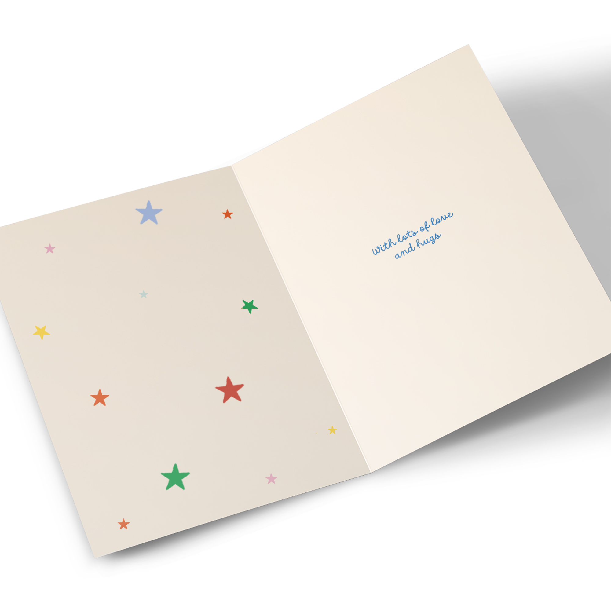 Hugs Congratulations Card - Rainbow Exam Results
