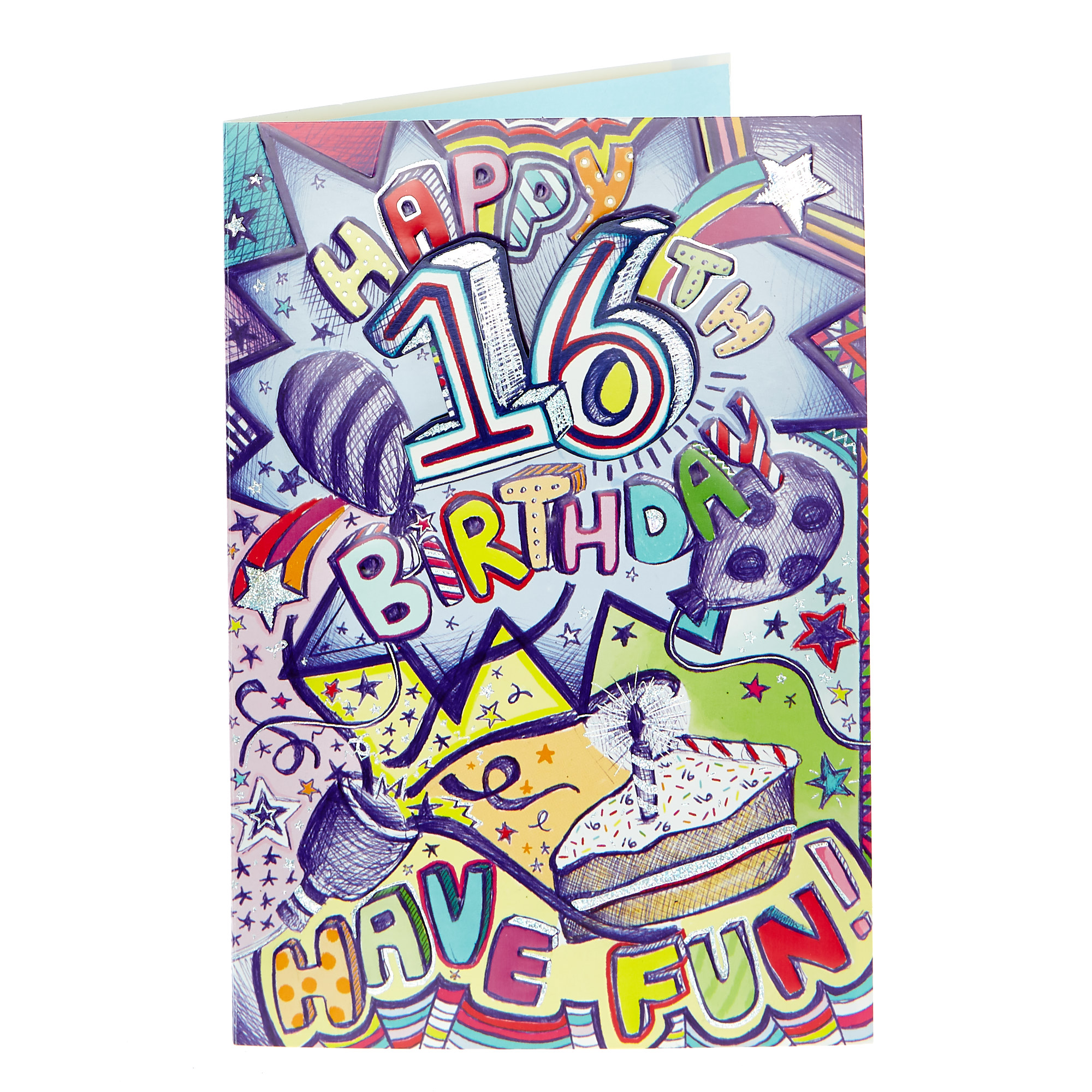 16th Birthday Card - Have Fun!