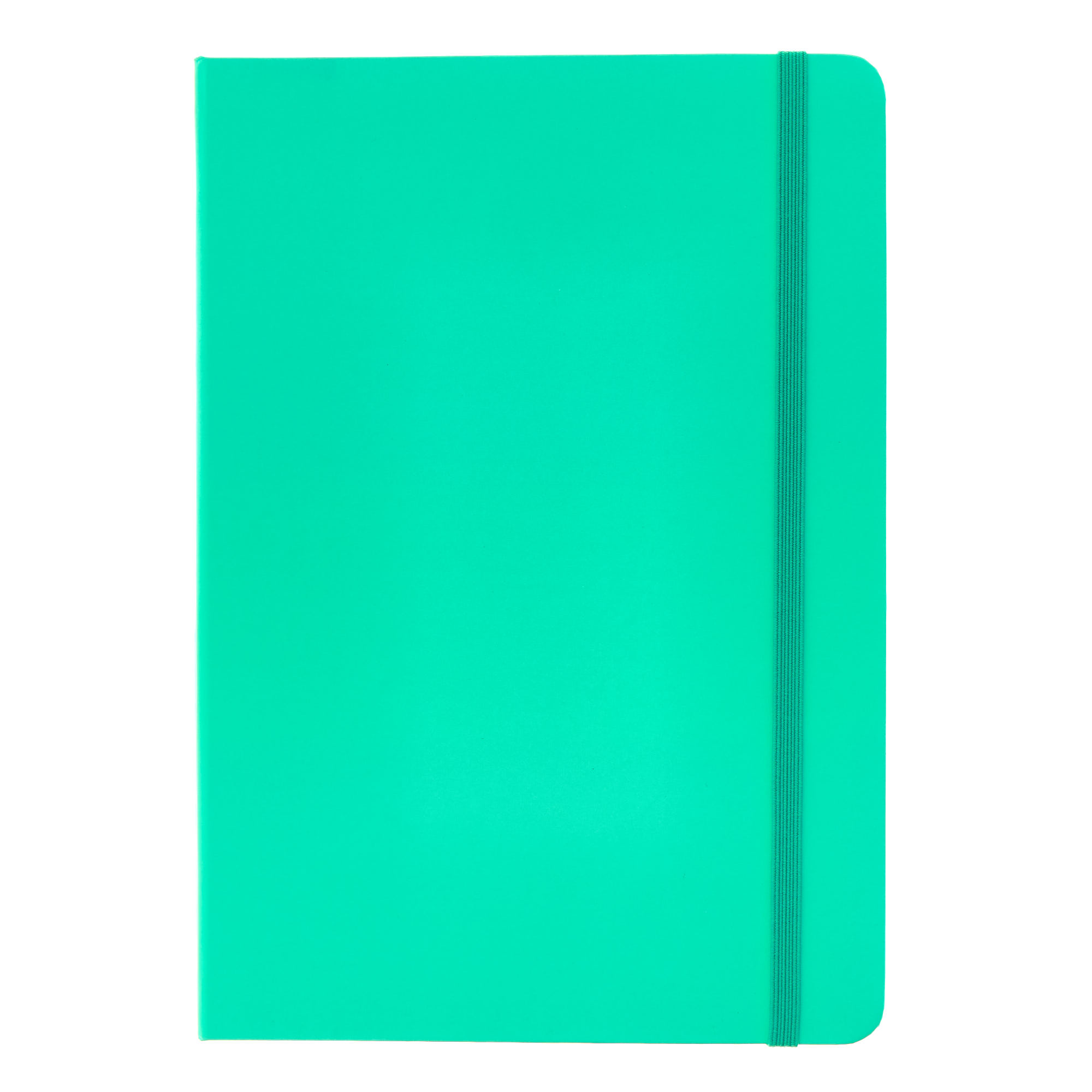 Aqua A5 Lined Notebook