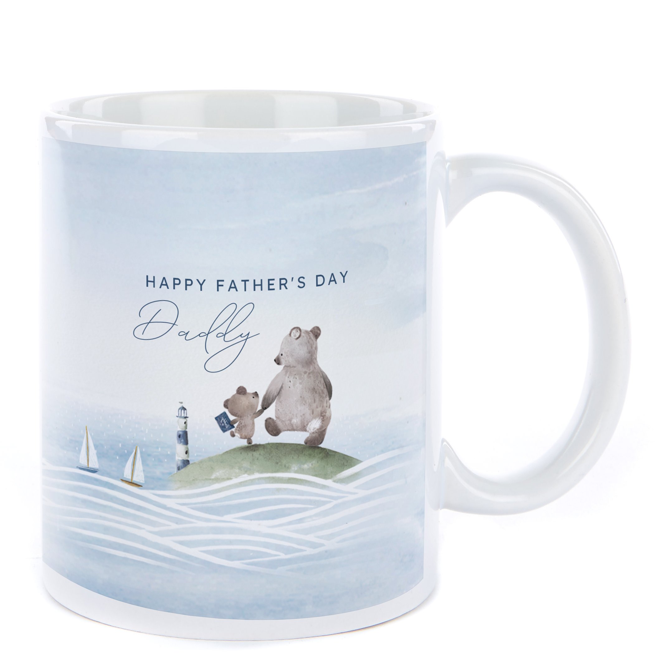 Personalised Father's Day Mug - Daddy and Little Bear