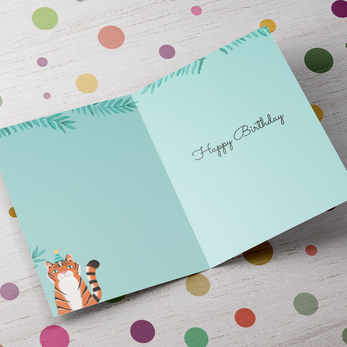 Personalised Editable Age Birthday Card - Have A Roarsome Day