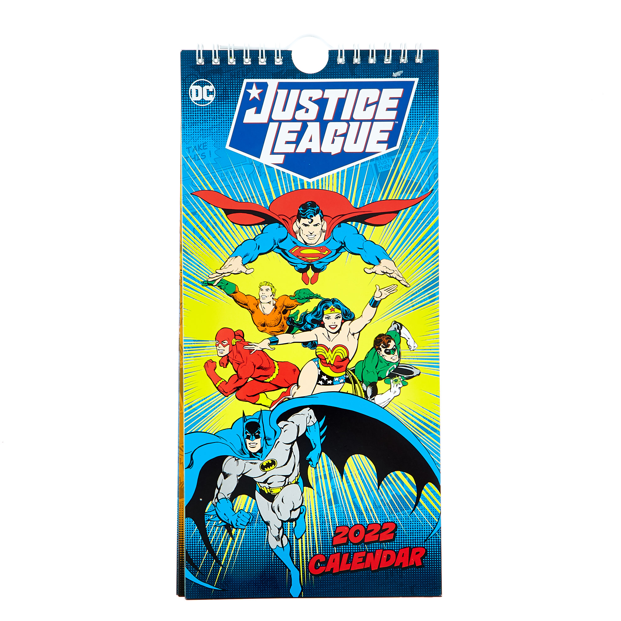 DC Justice League Slim 2022 Calendar