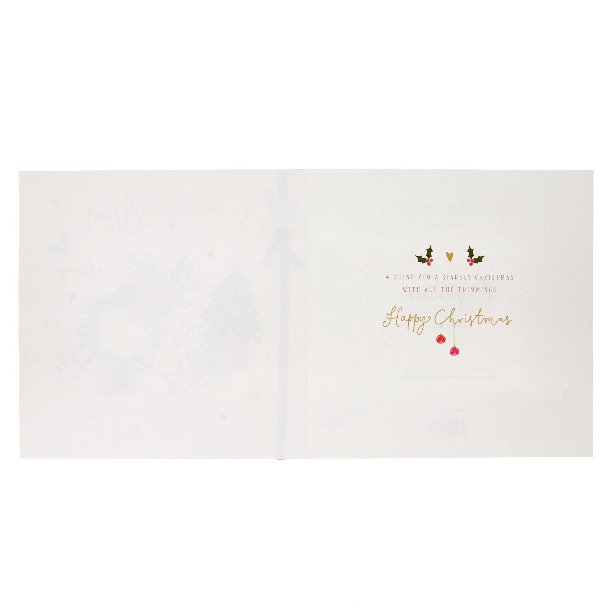 Exquisite Nan With Love Christmas Card 