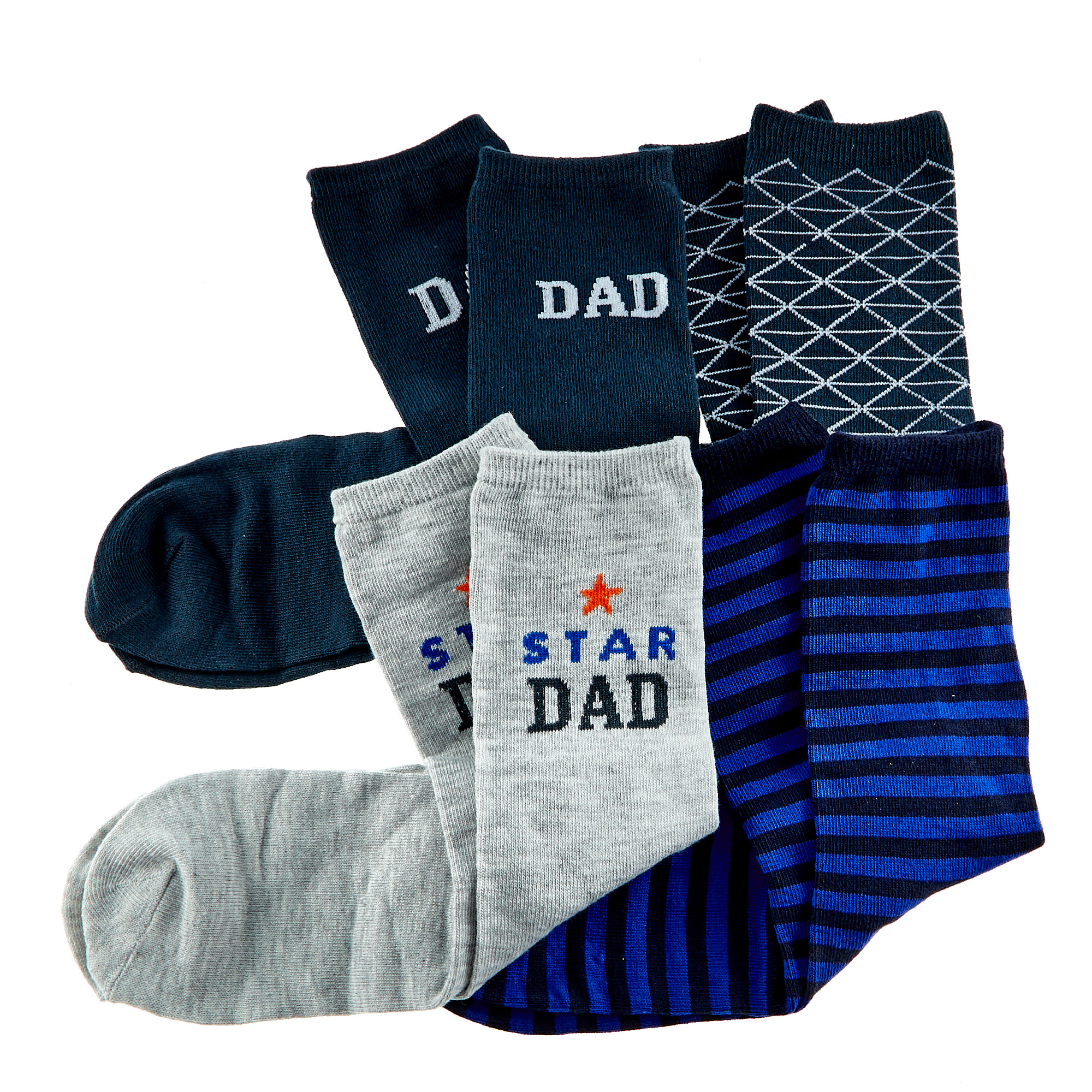 Star Dad Socks - Set Of 4 