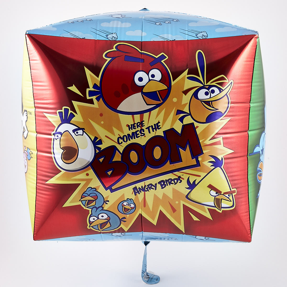 Angry Birds Foil Cubez Balloon (Deflated)