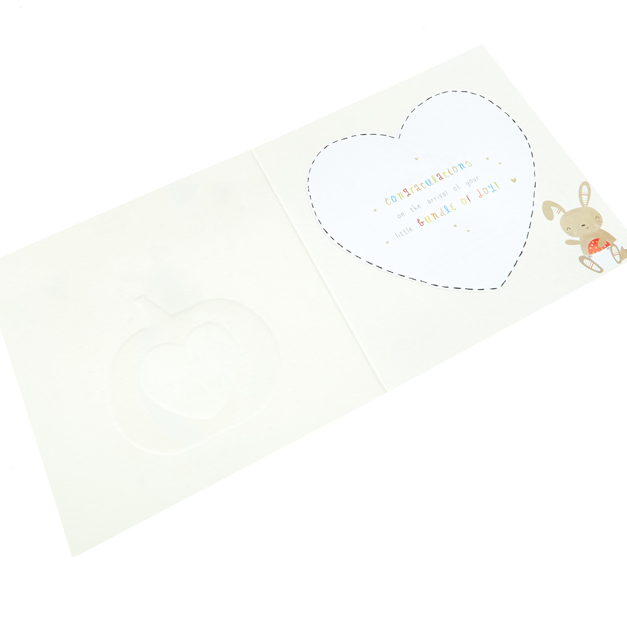 Boutique Collection New Baby Card - Little Pumpkin