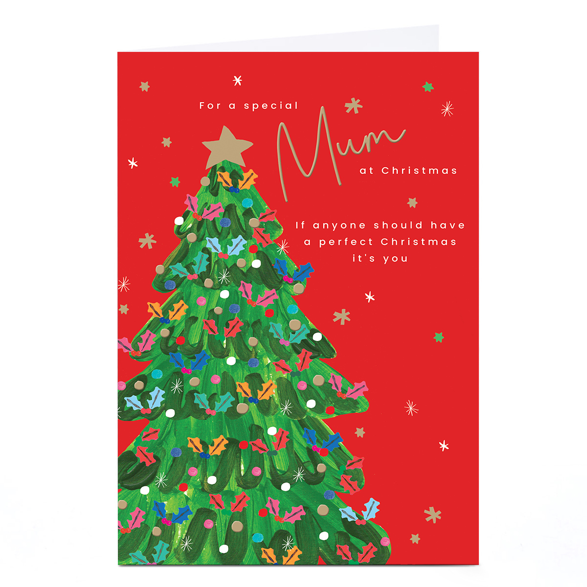Christmas Card - Perfect For You, Mum