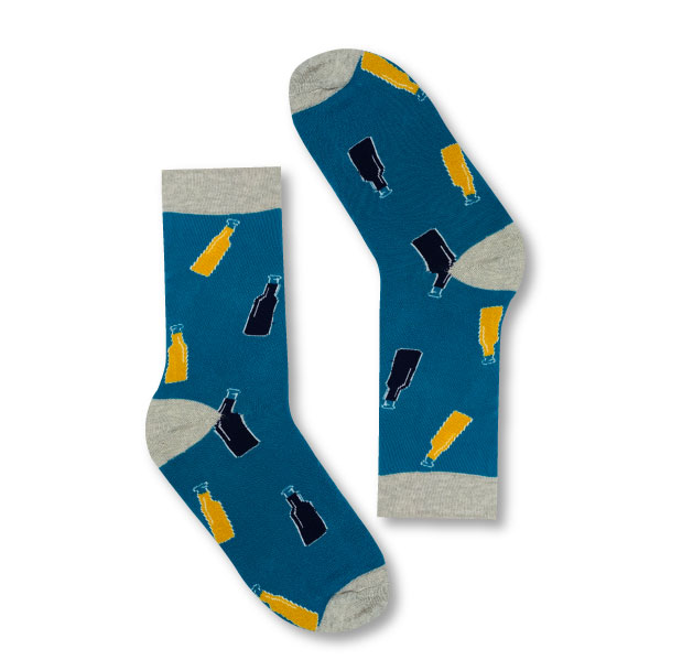Men's Beer Socks Gift Set - 3 Pairs